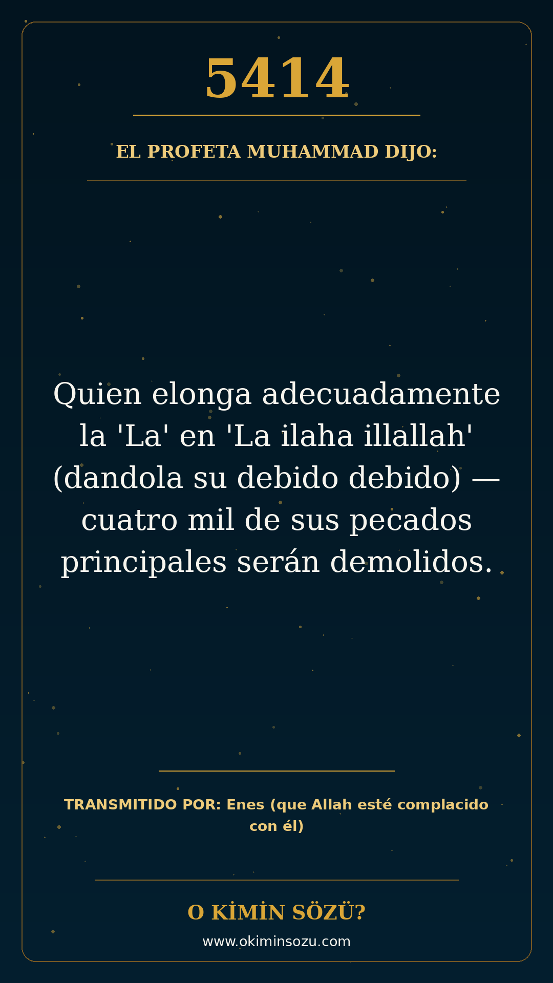 hadis 5414 es