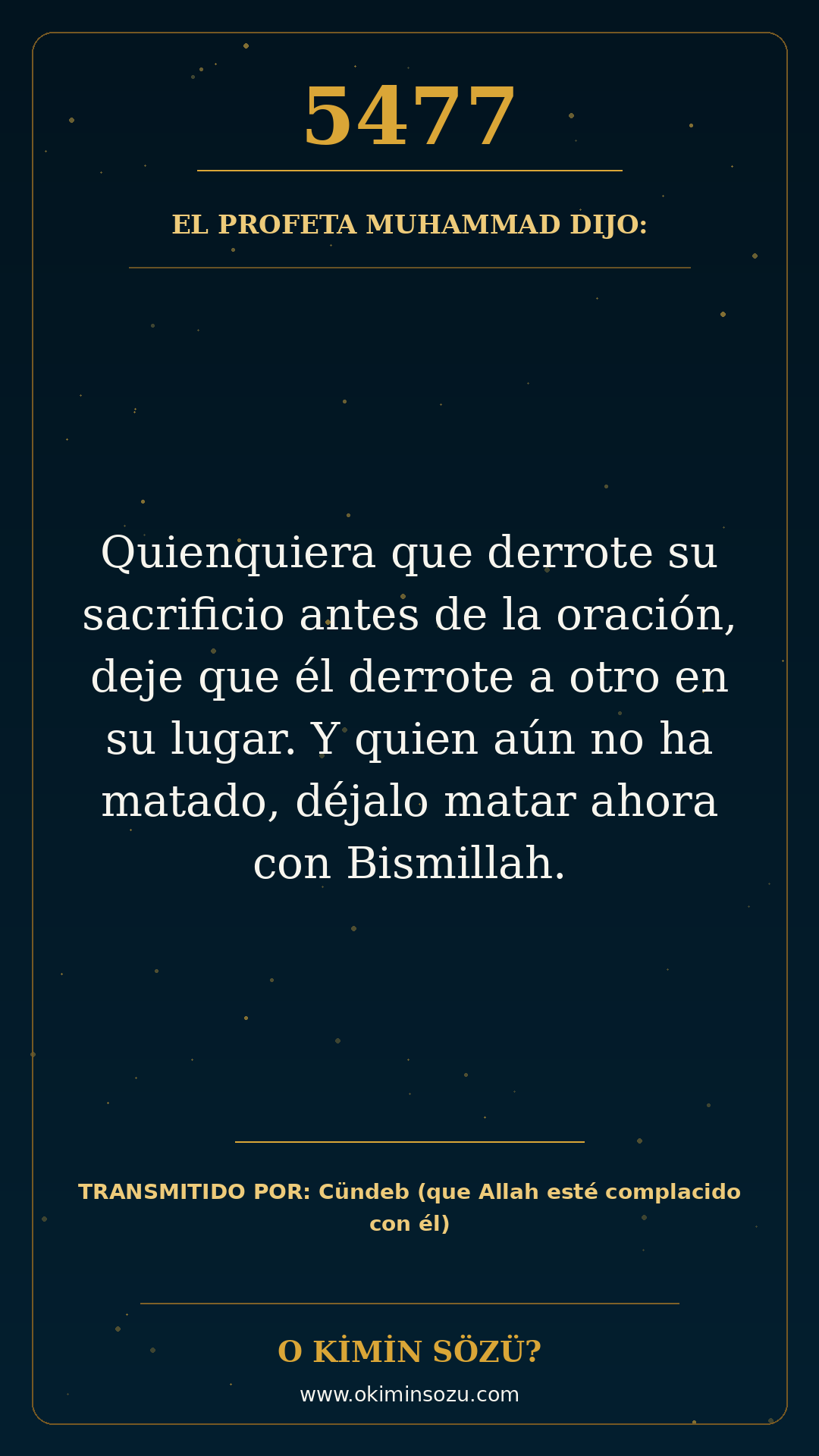 hadis 5477 es