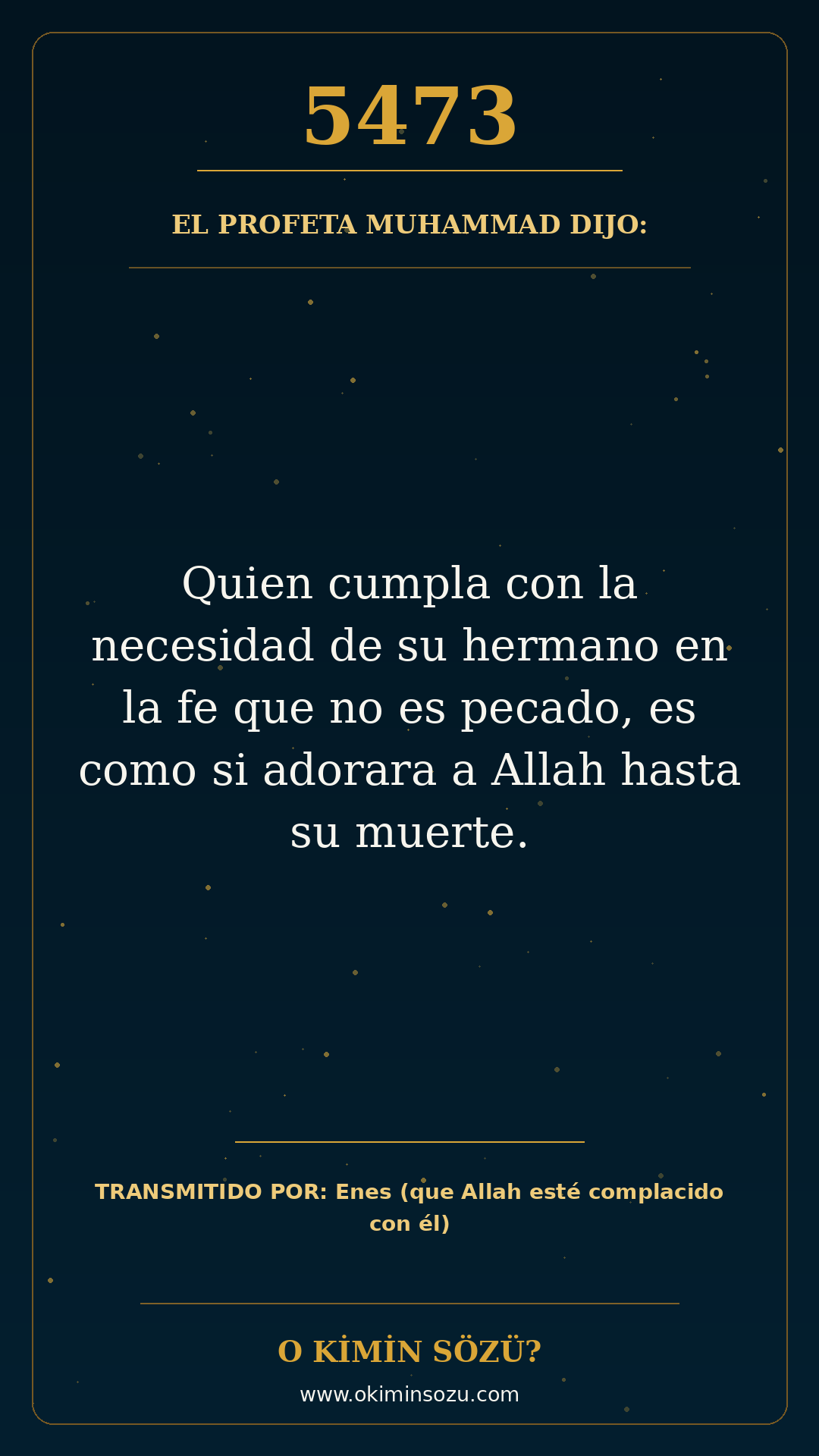 hadis 5473 es