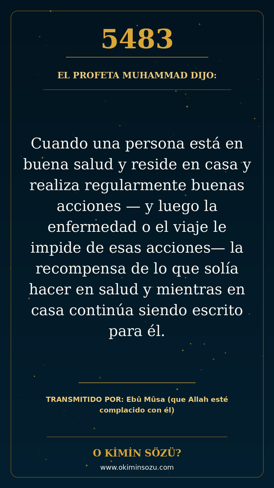 hadis 5483 es