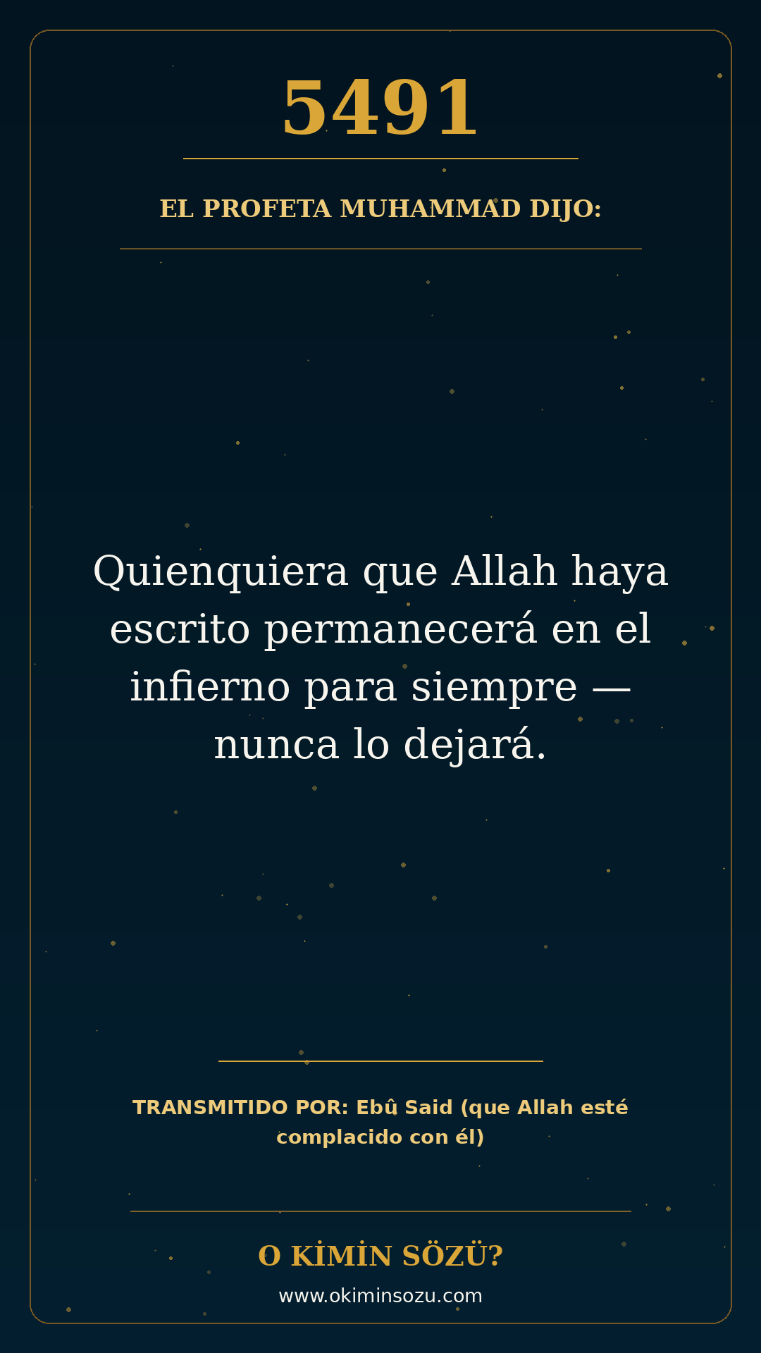 hadis 5491 es