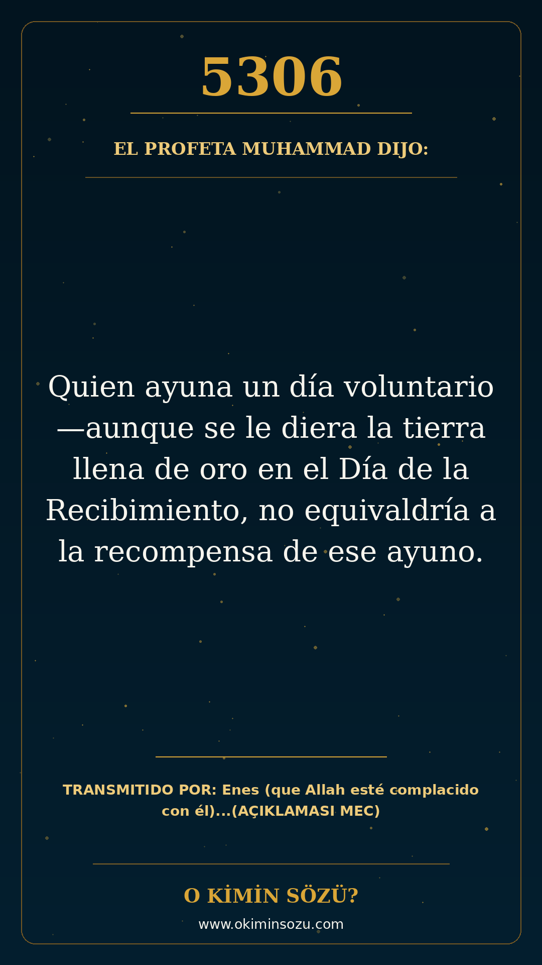 hadis 5306 es