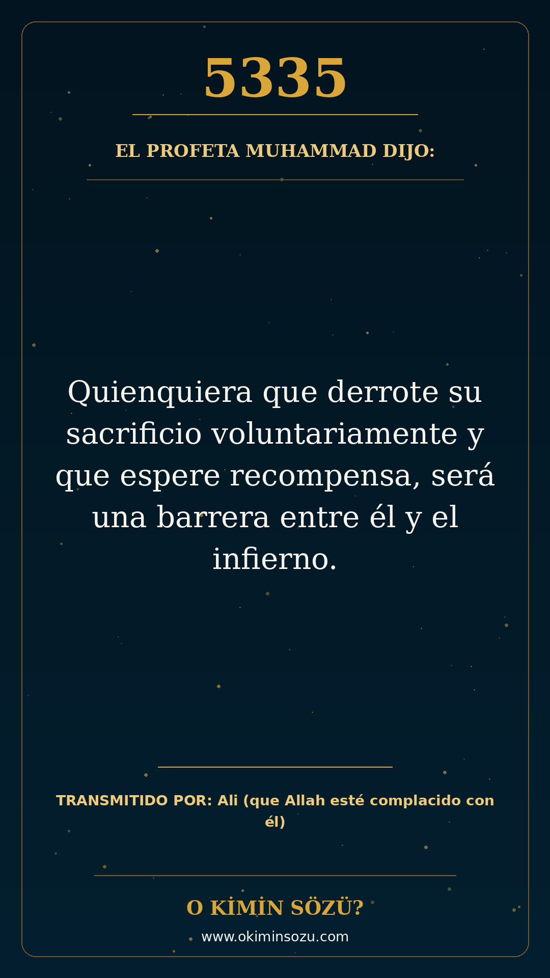hadis 5335 es