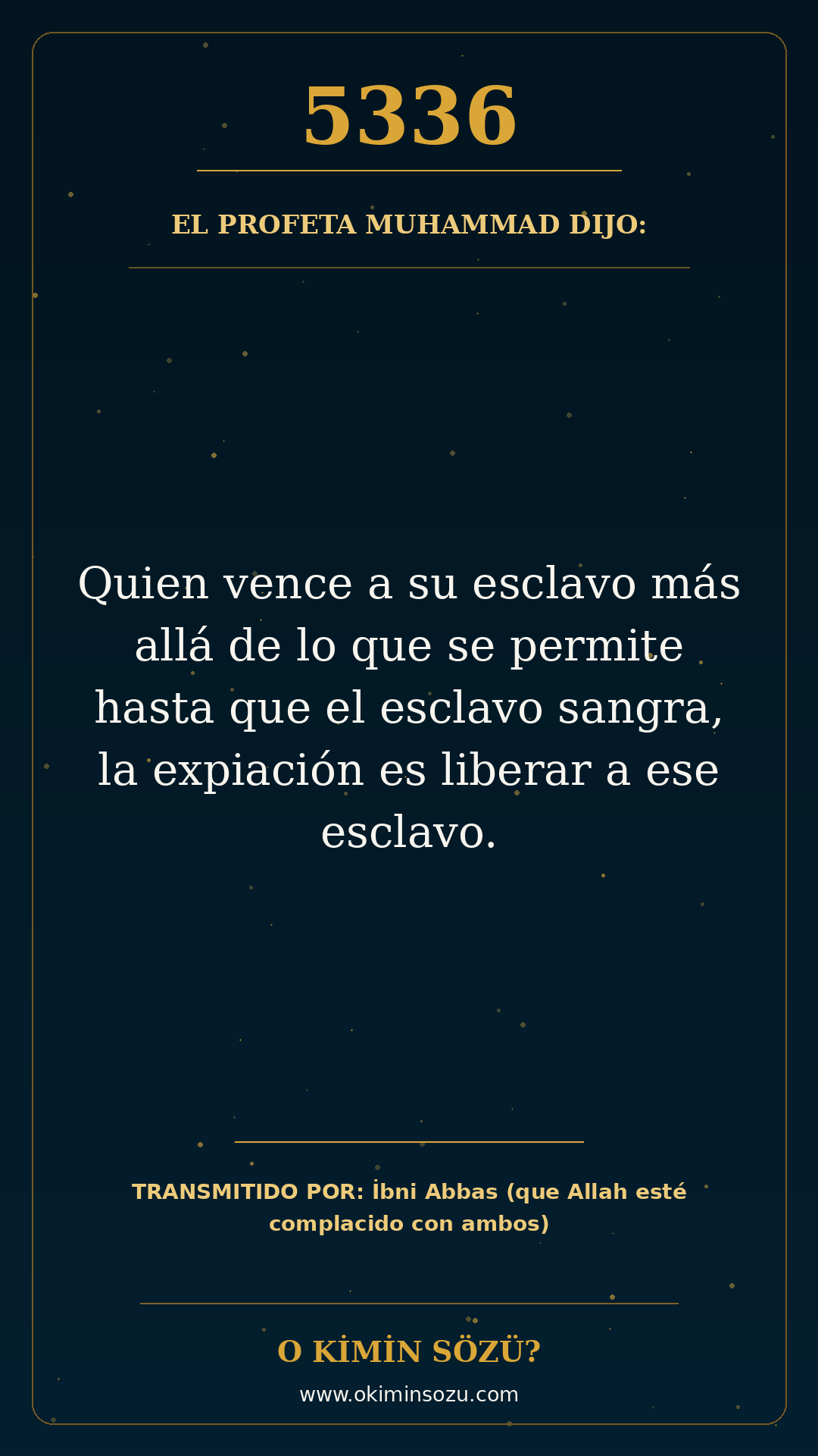 hadis 5336 es