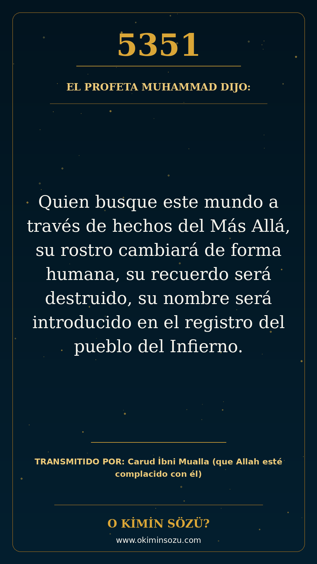 hadis 5351 es