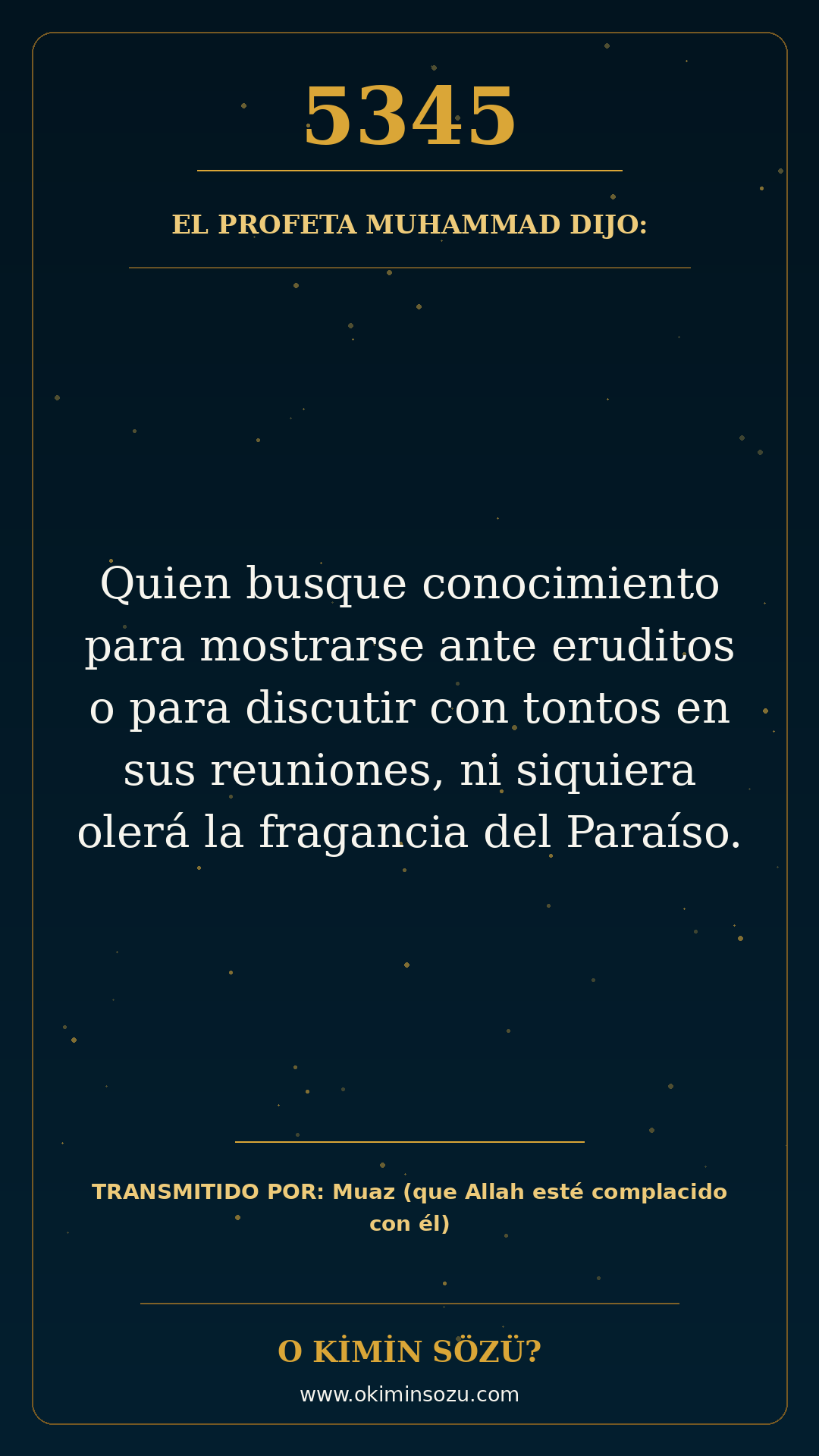 hadis 5345 es