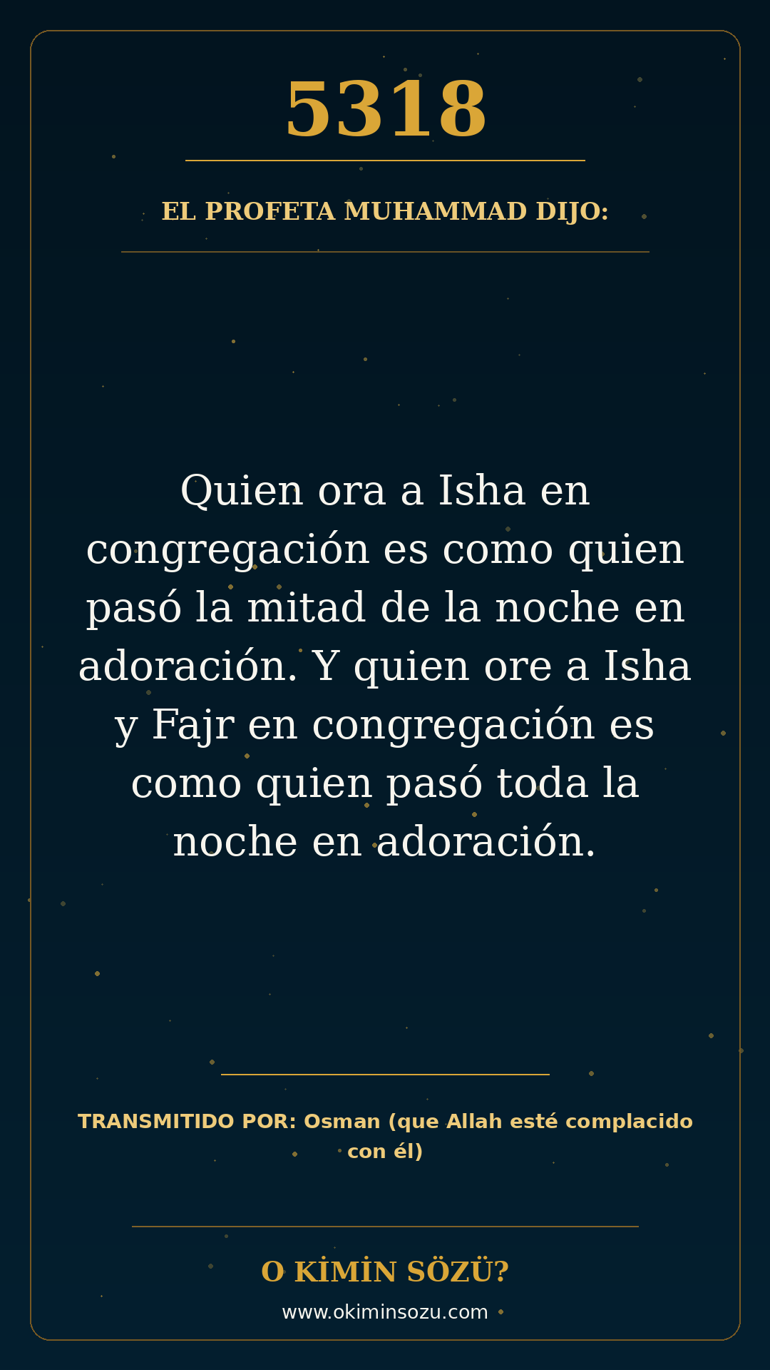 hadis 5318 es