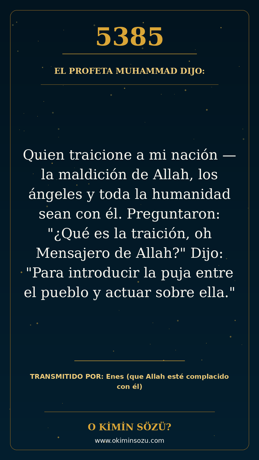 hadis 5385 es