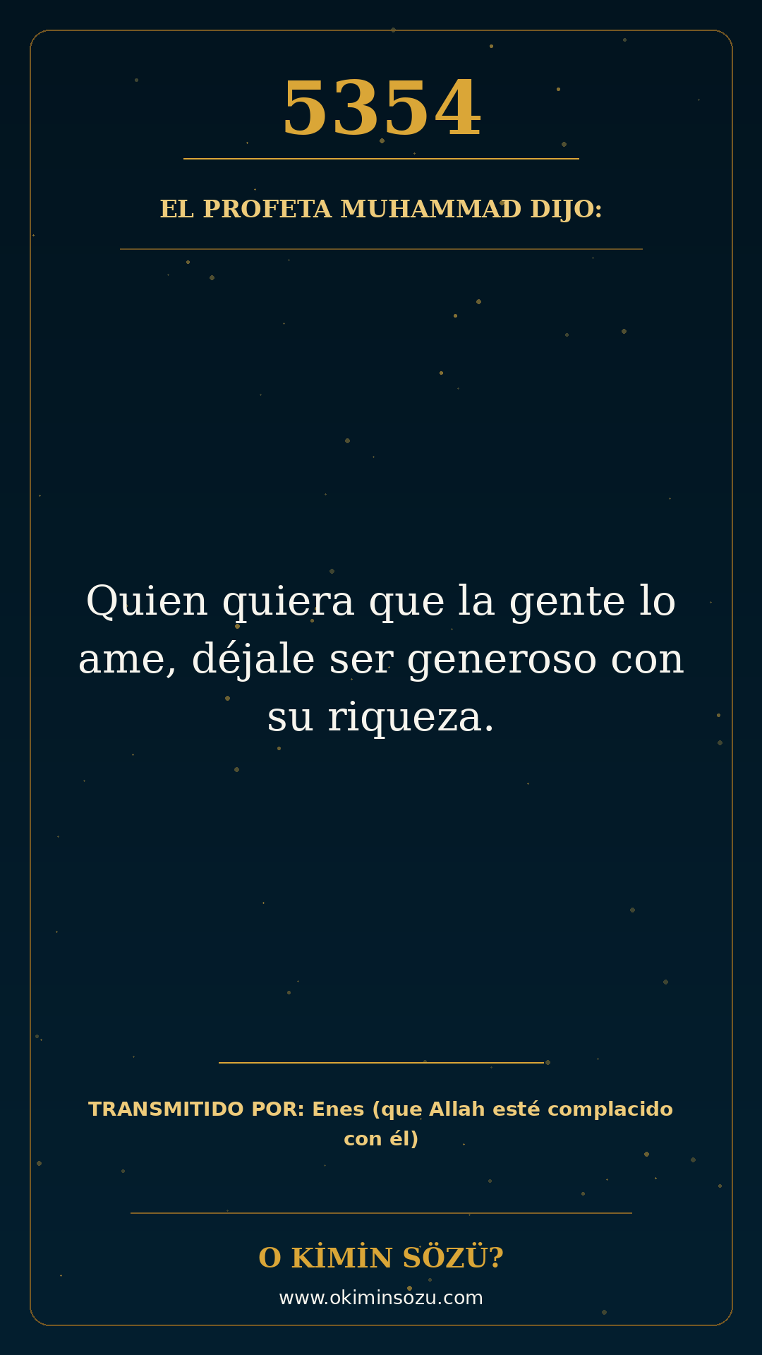 hadis 5354 es