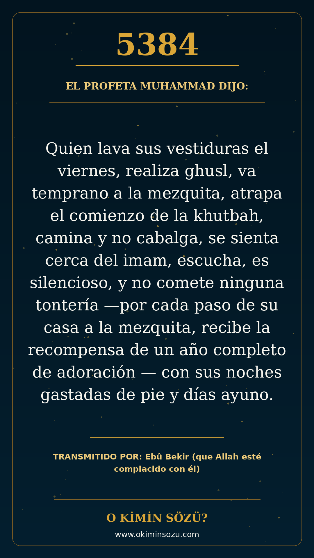 hadis 5384 es
