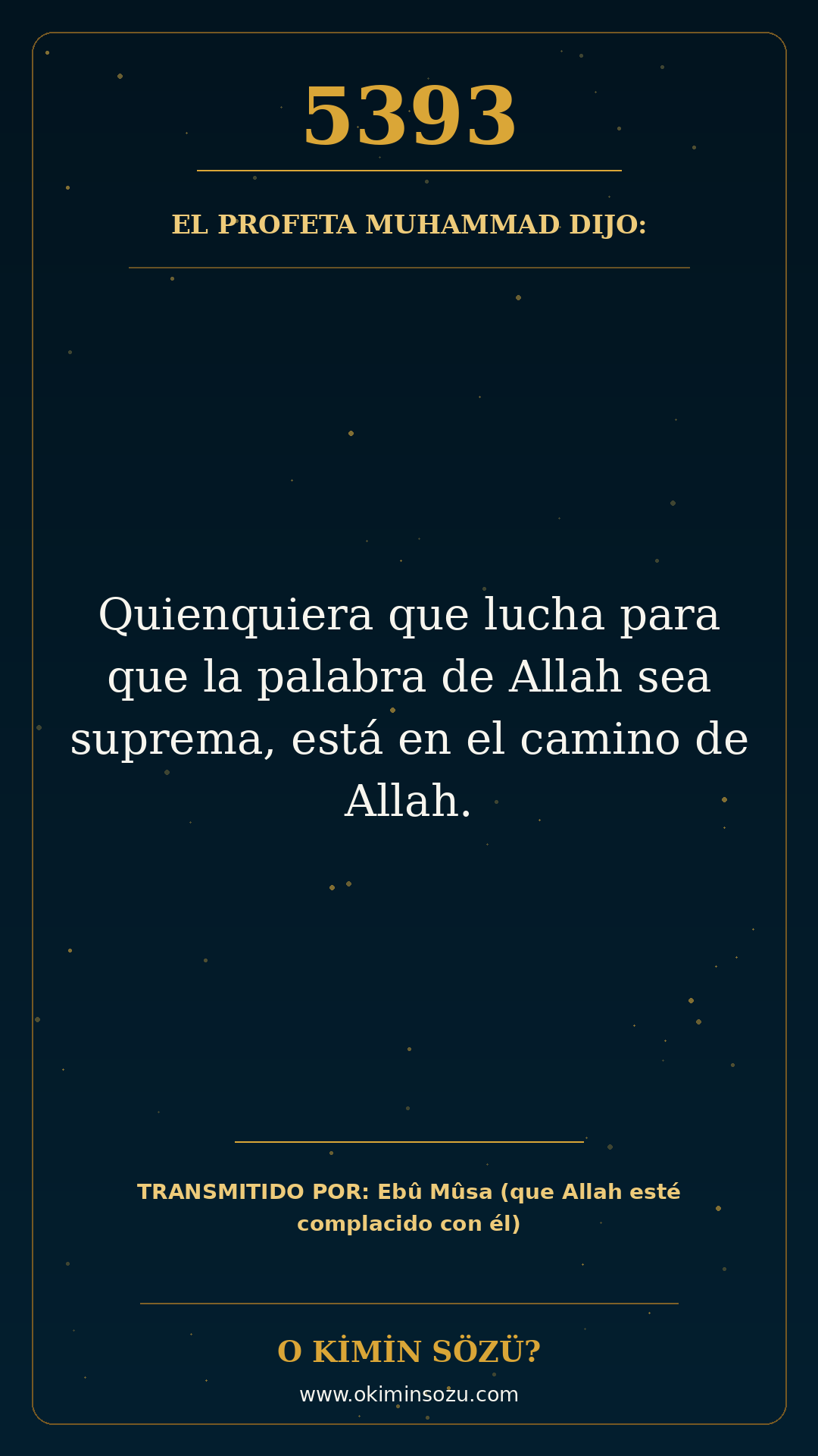 hadis 5393 es