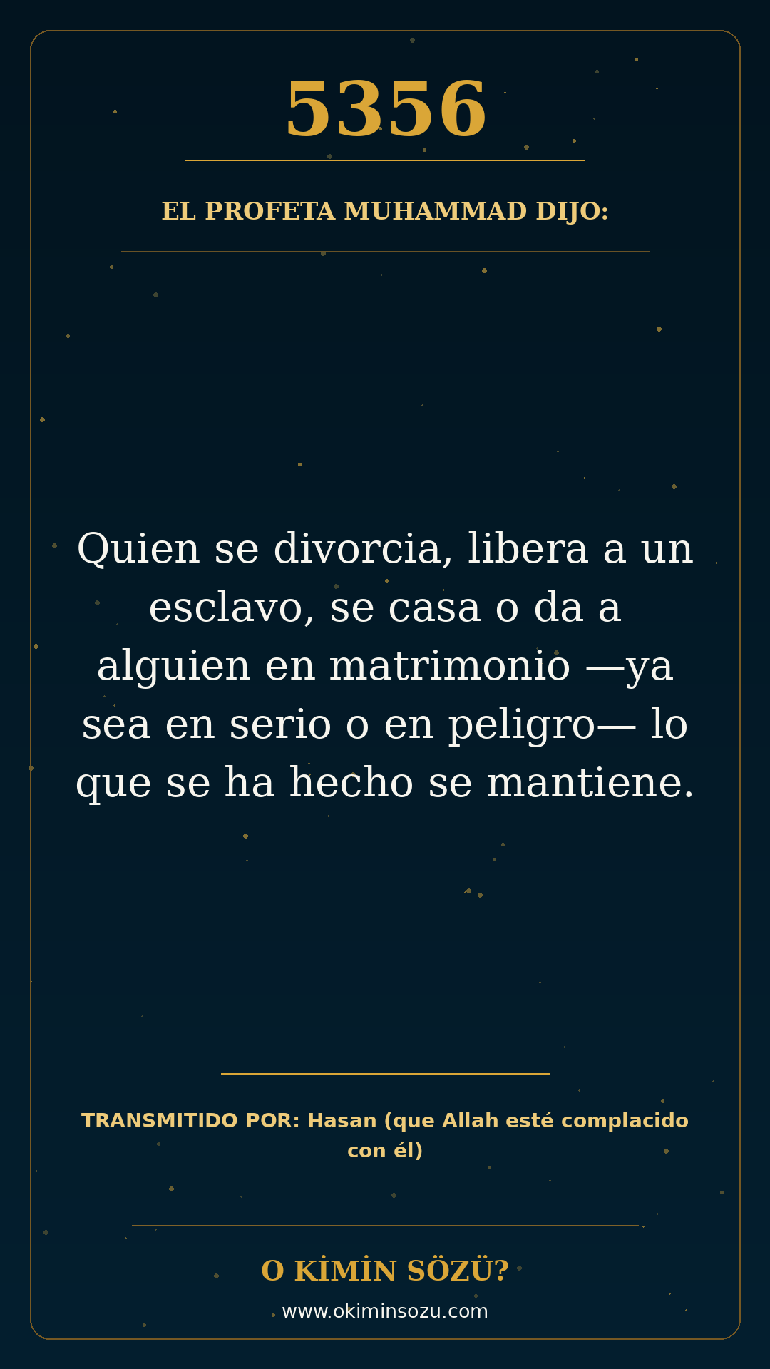 hadis 5356 es
