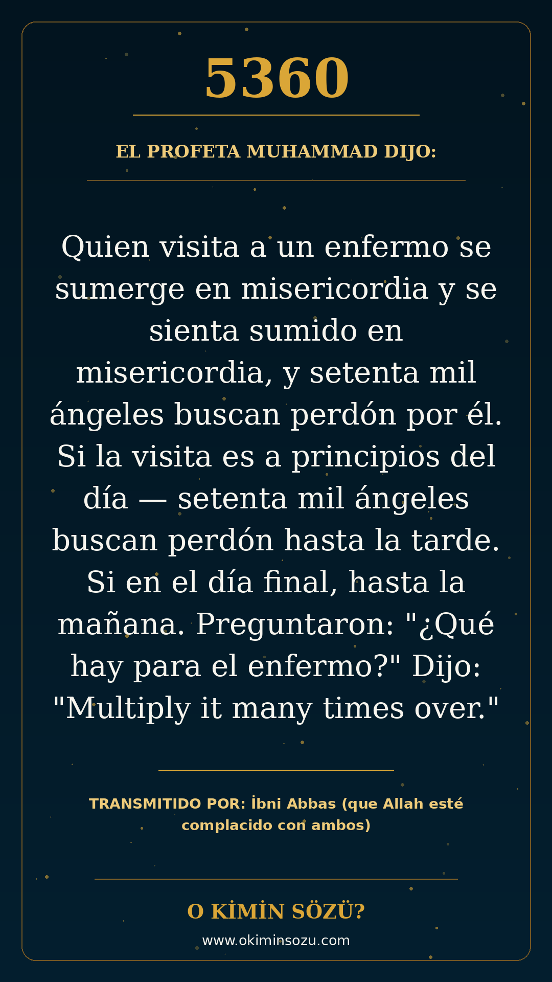 hadis 5360 es