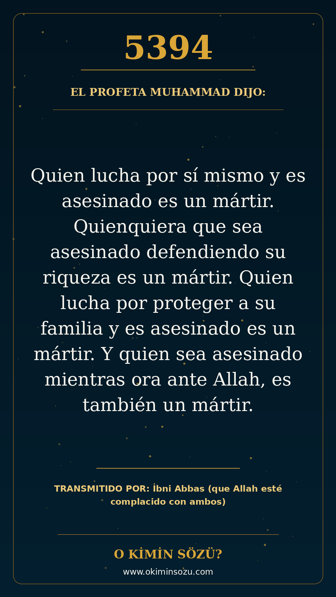 hadis 5394 es