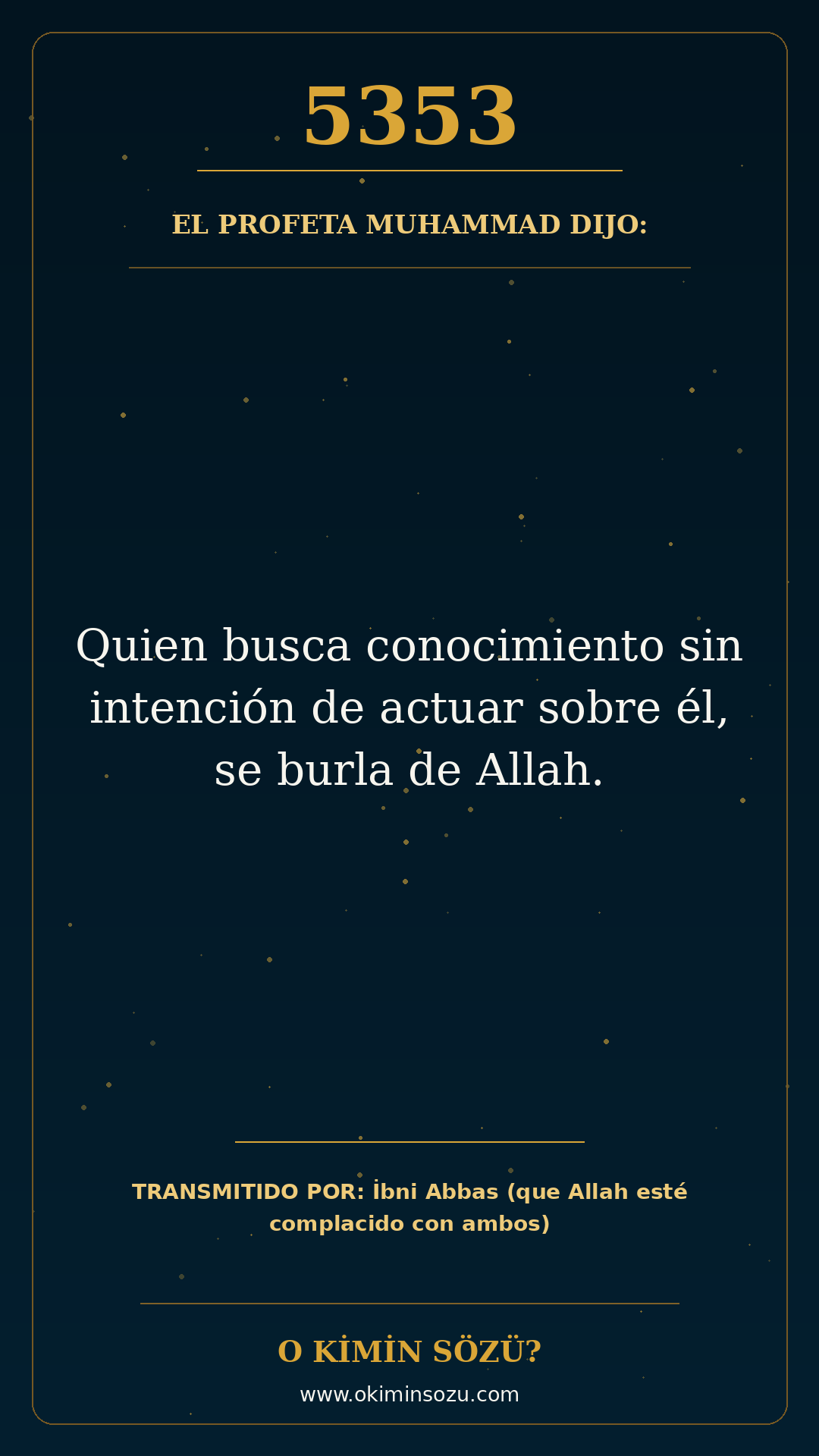 hadis 5353 es