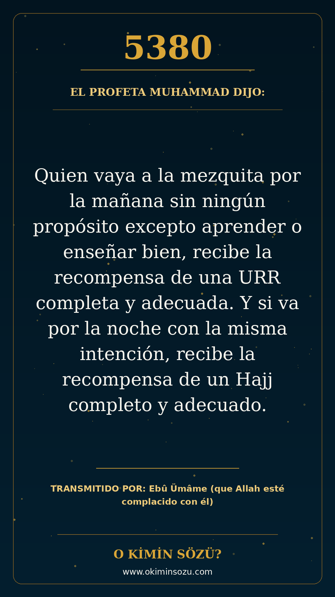 hadis 5380 es
