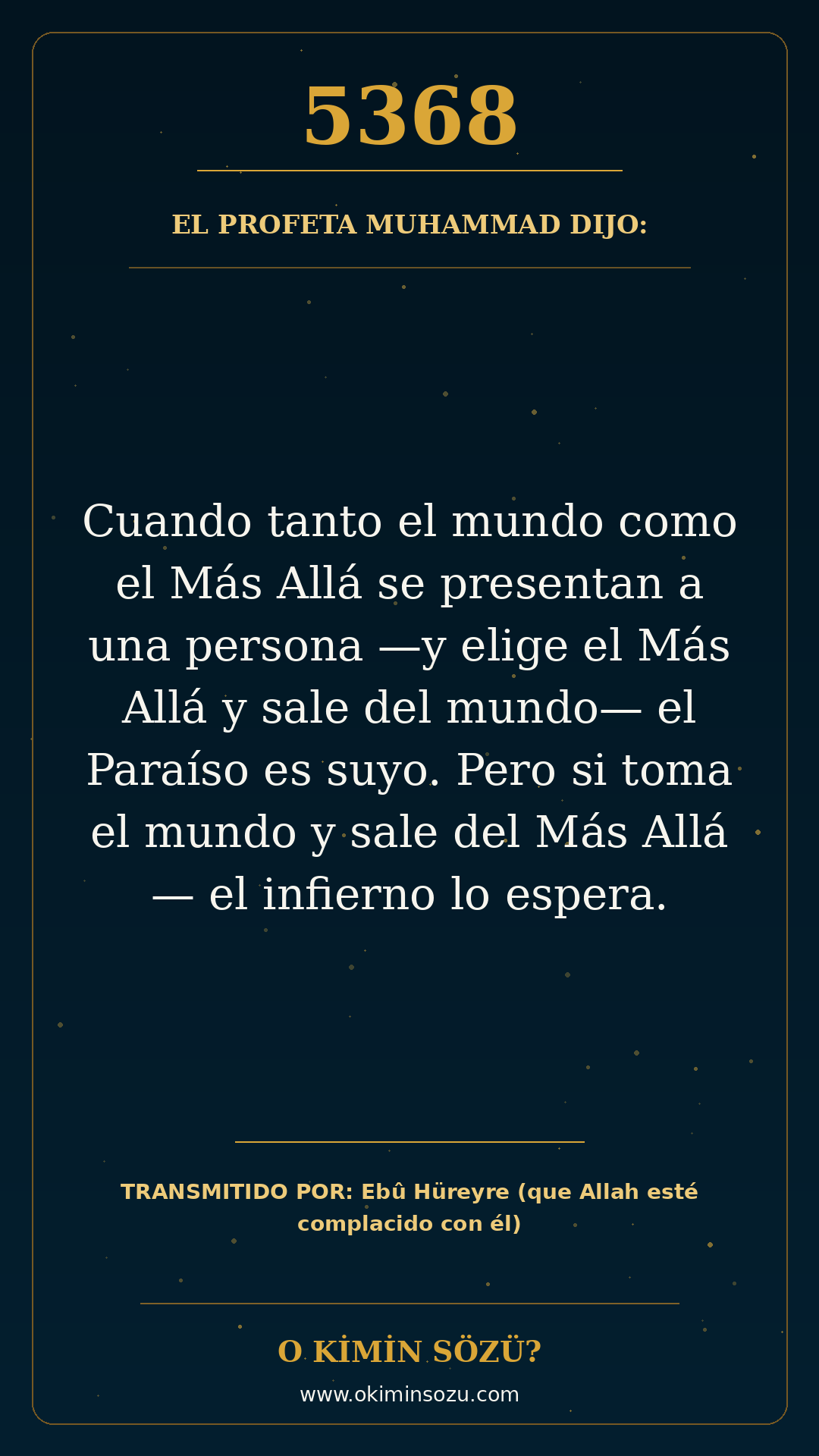 hadis 5368 es