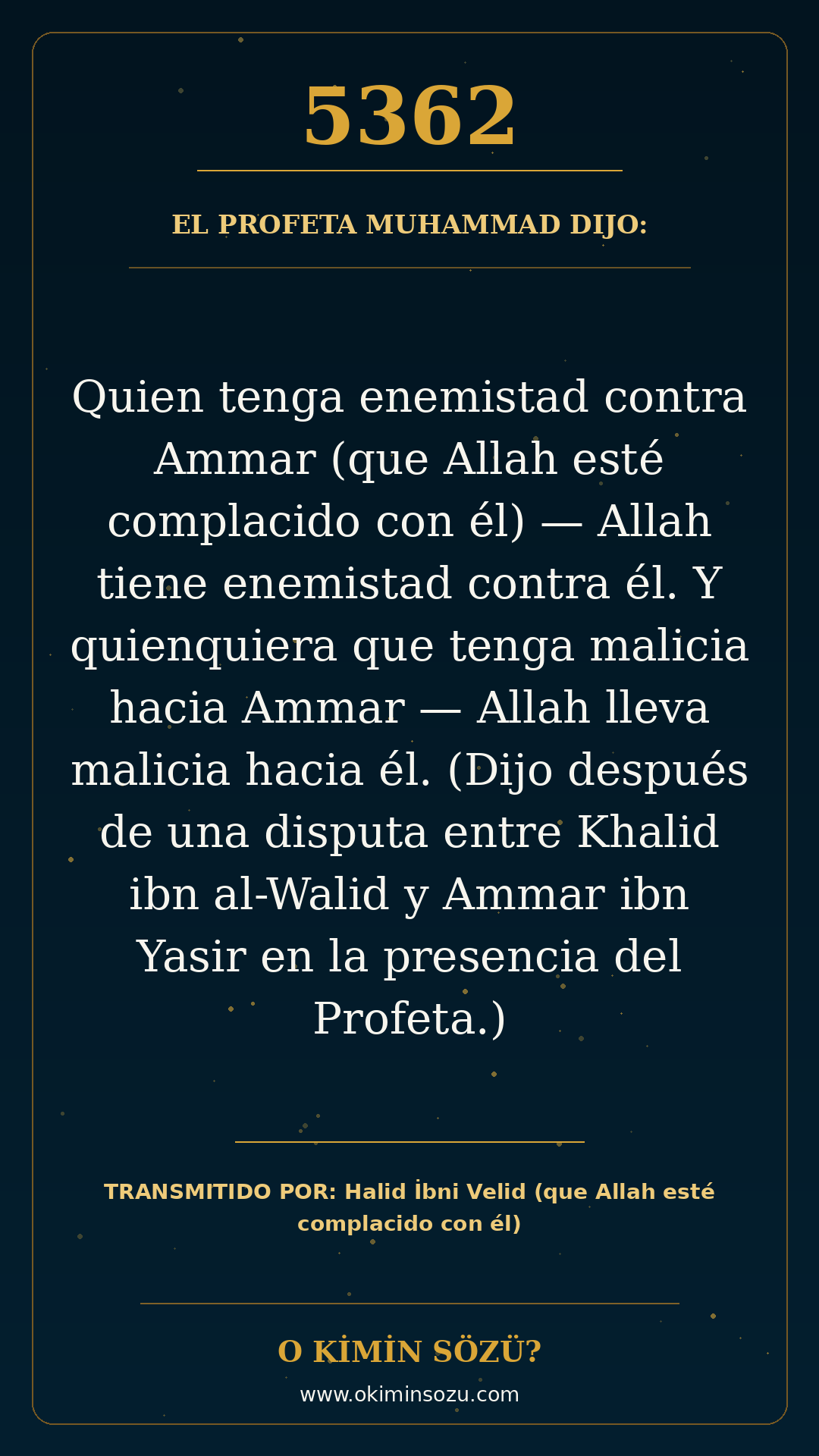 hadis 5362 es
