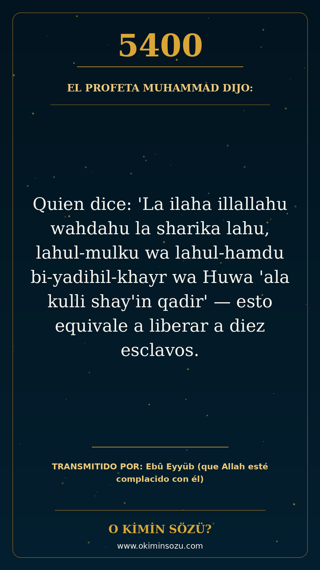 hadis 5400 es