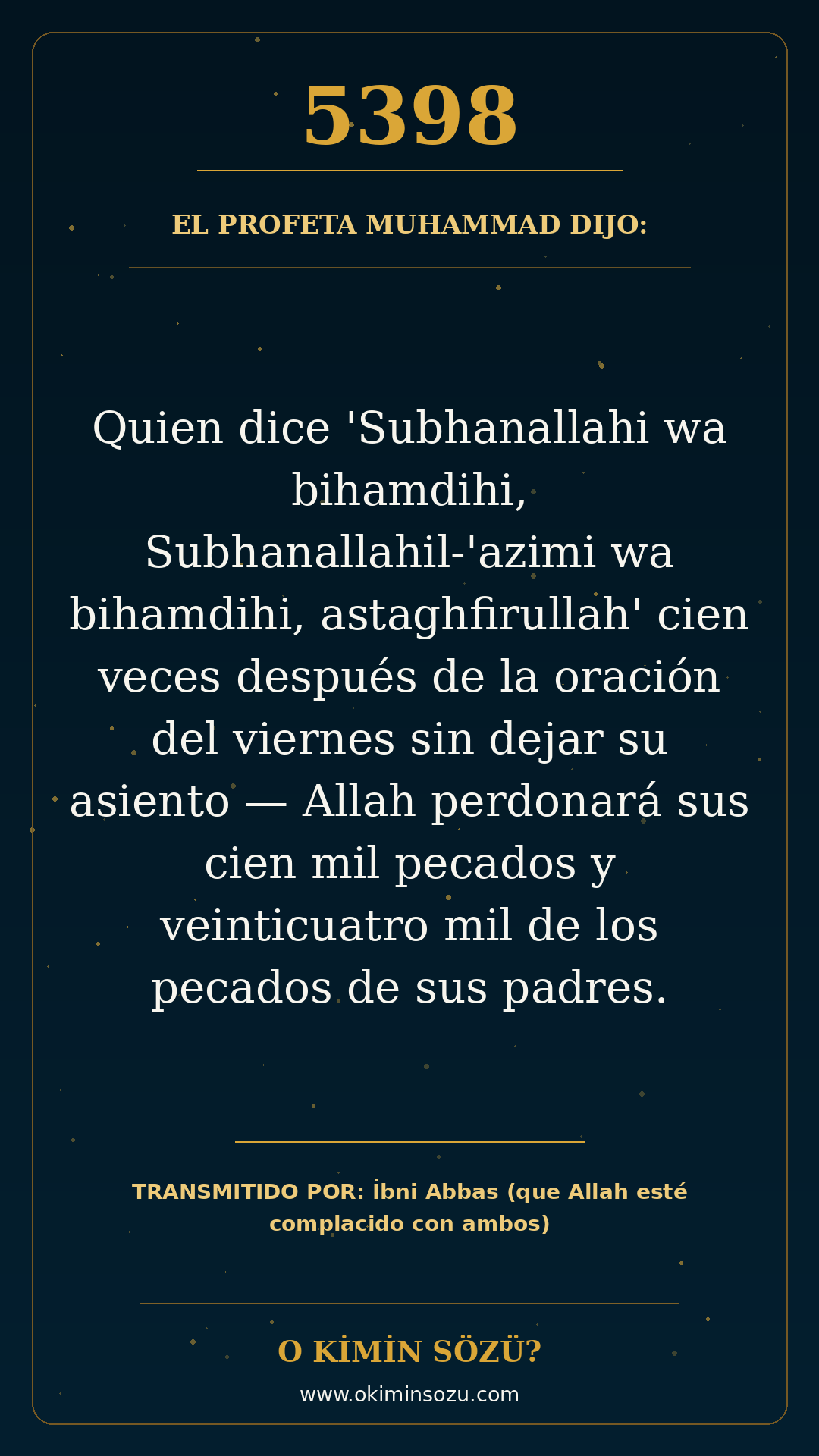 hadis 5398 es