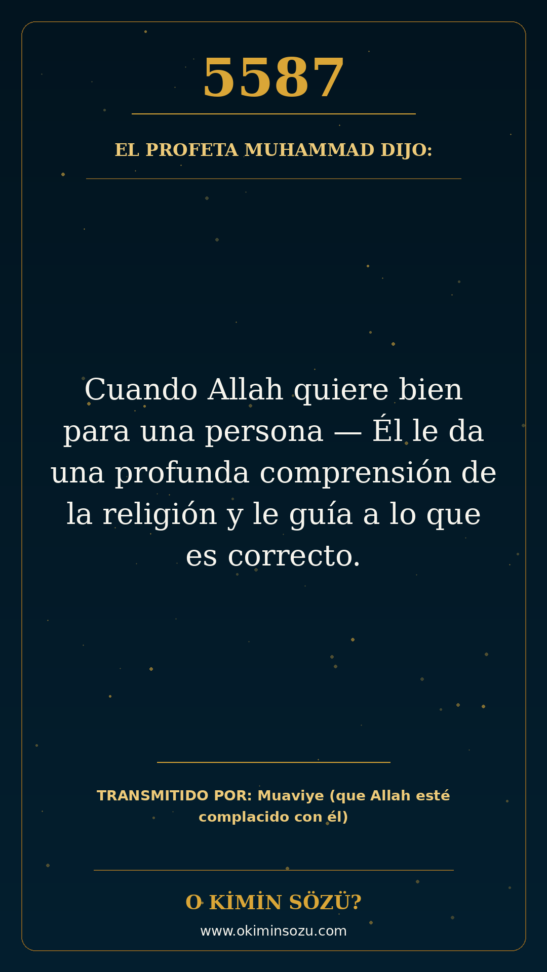 hadis 5587 es