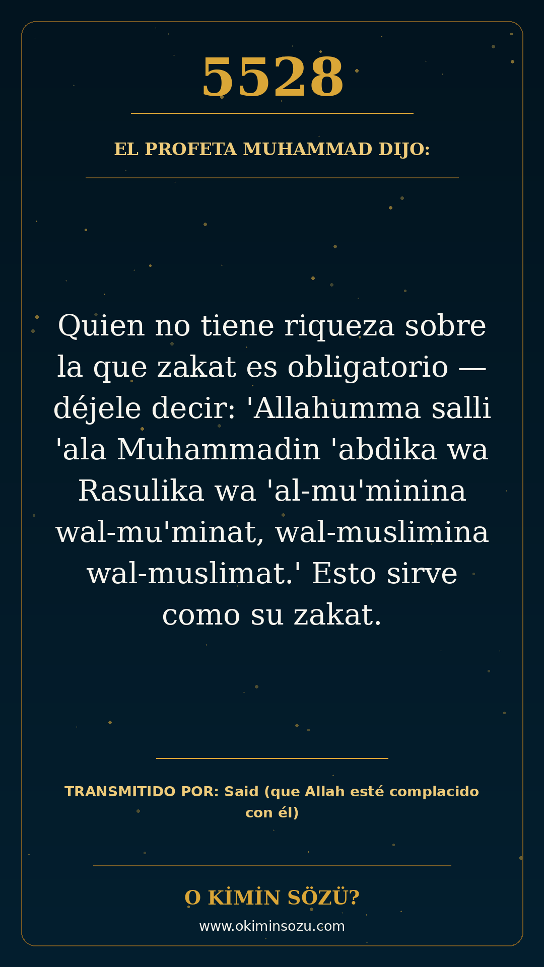 hadis 5528 es