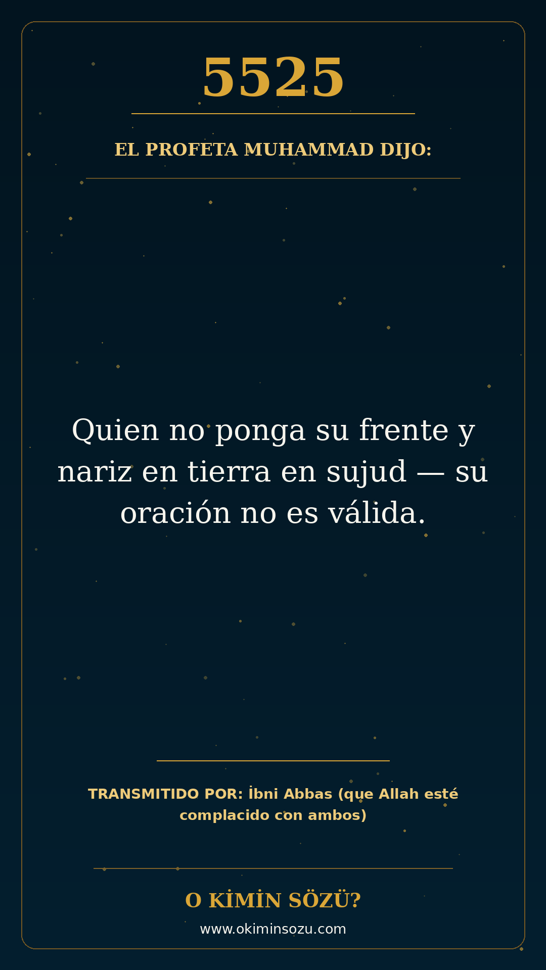 hadis 5525 es