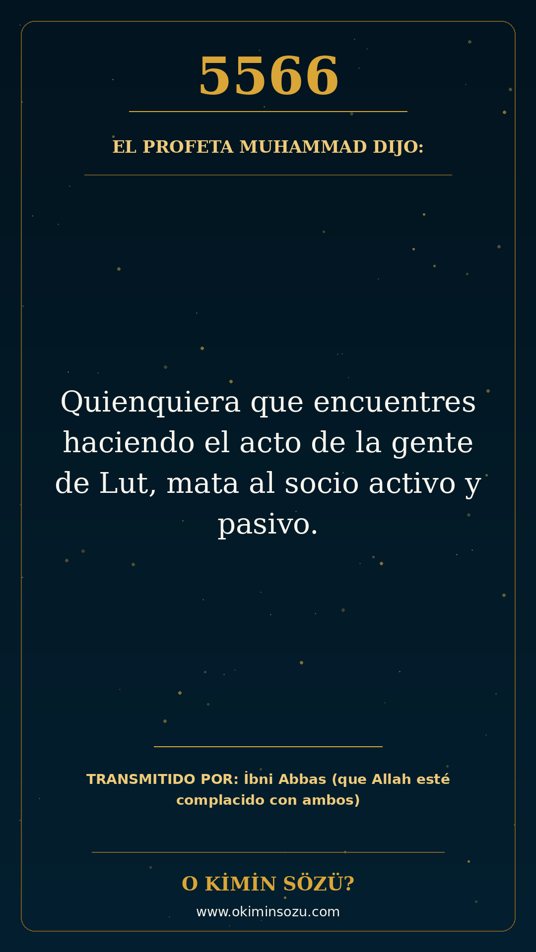 hadis 5566 es