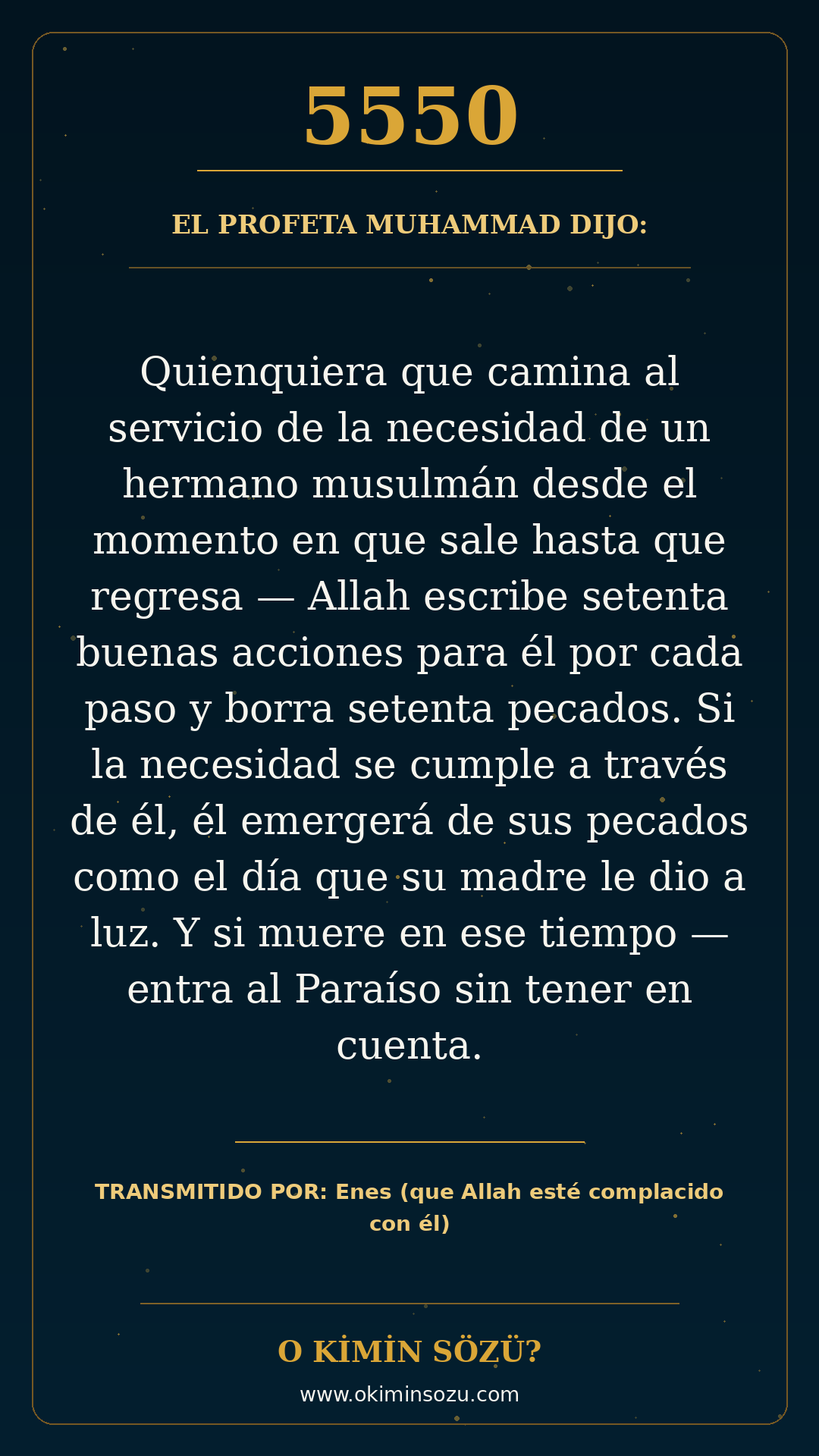 hadis 5550 es