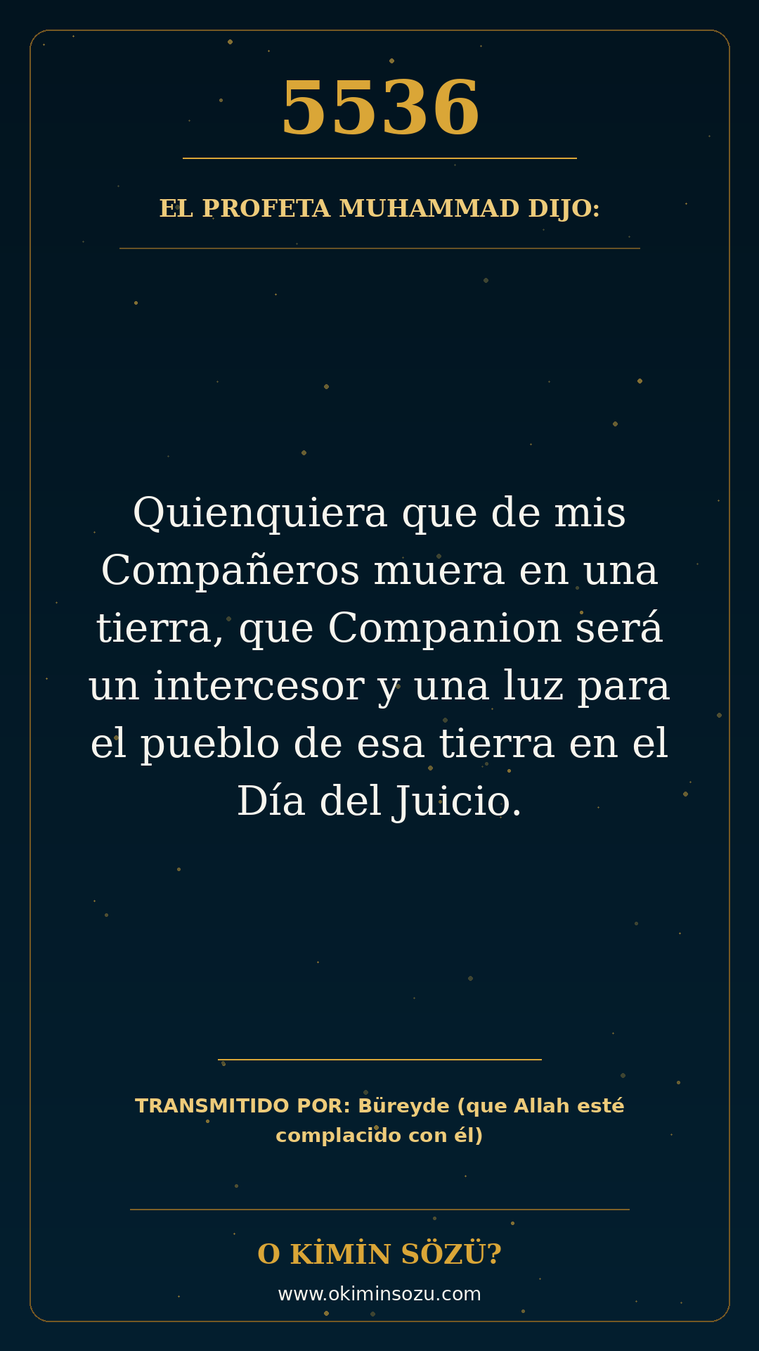 hadis 5536 es
