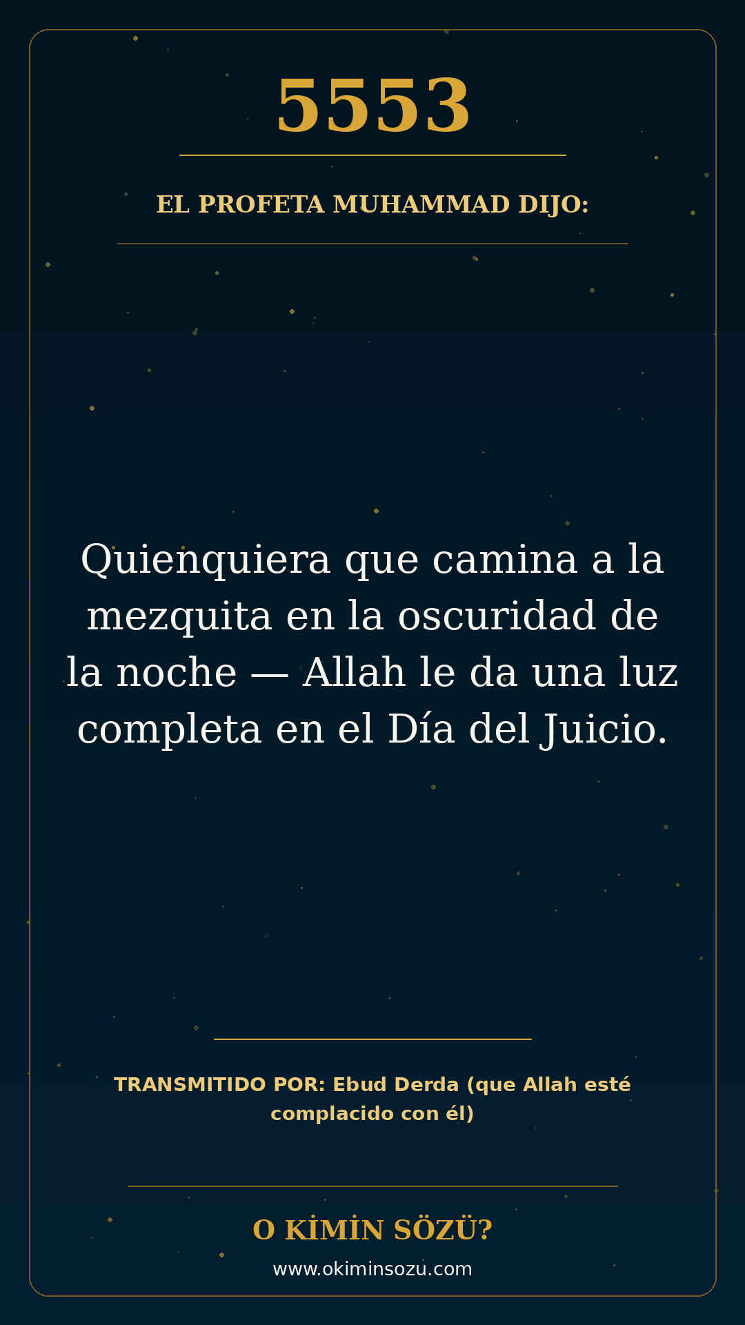 hadis 5553 es