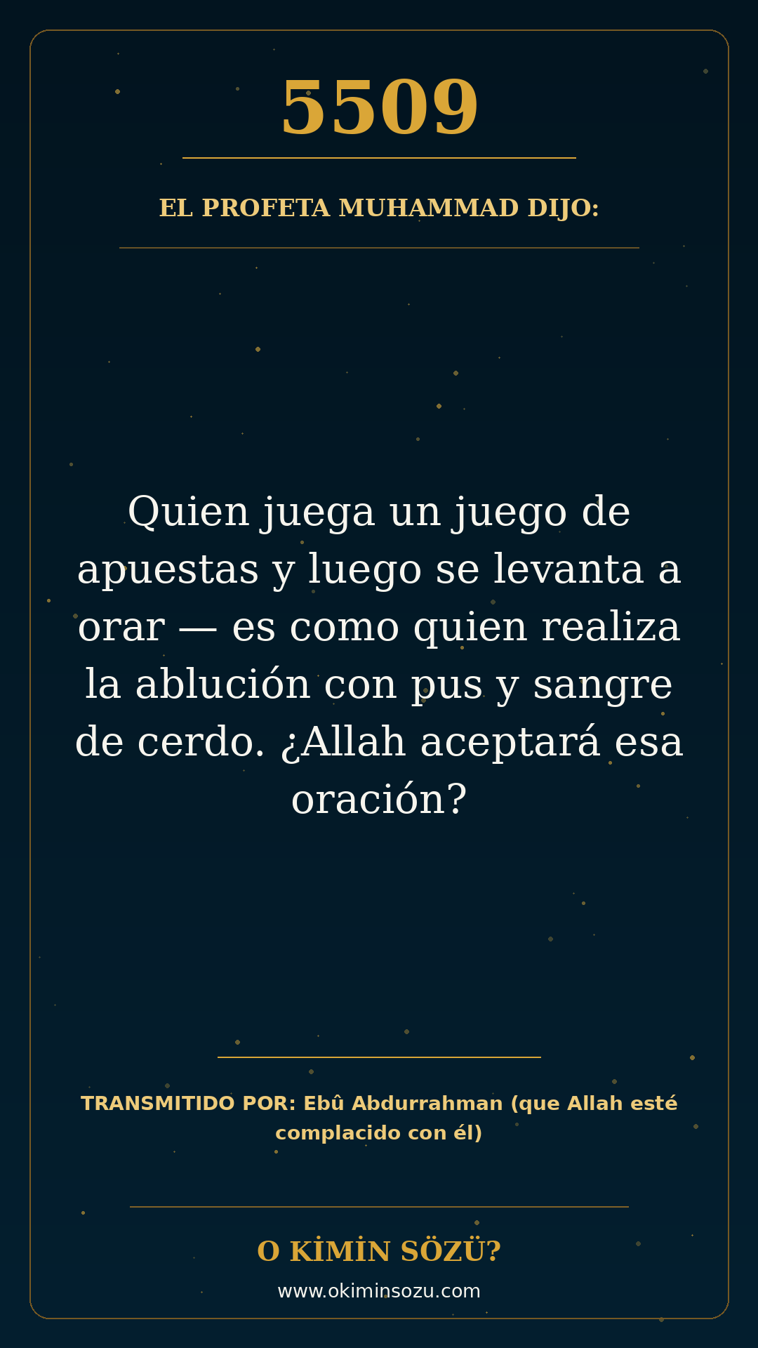 hadis 5509 es