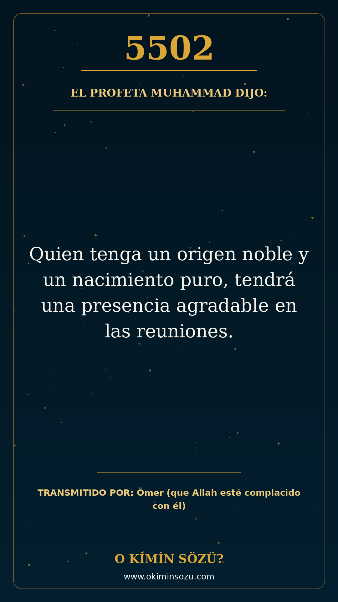 hadis 5502 es