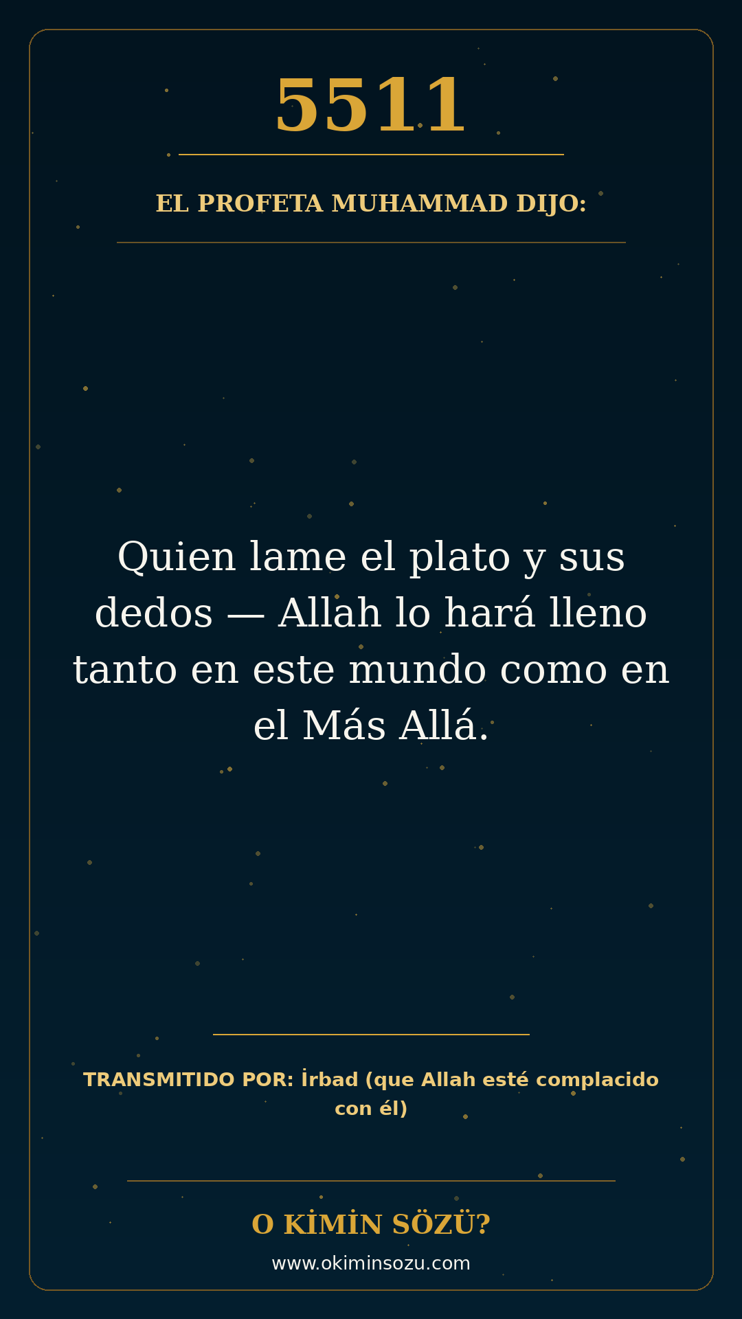 hadis 5511 es