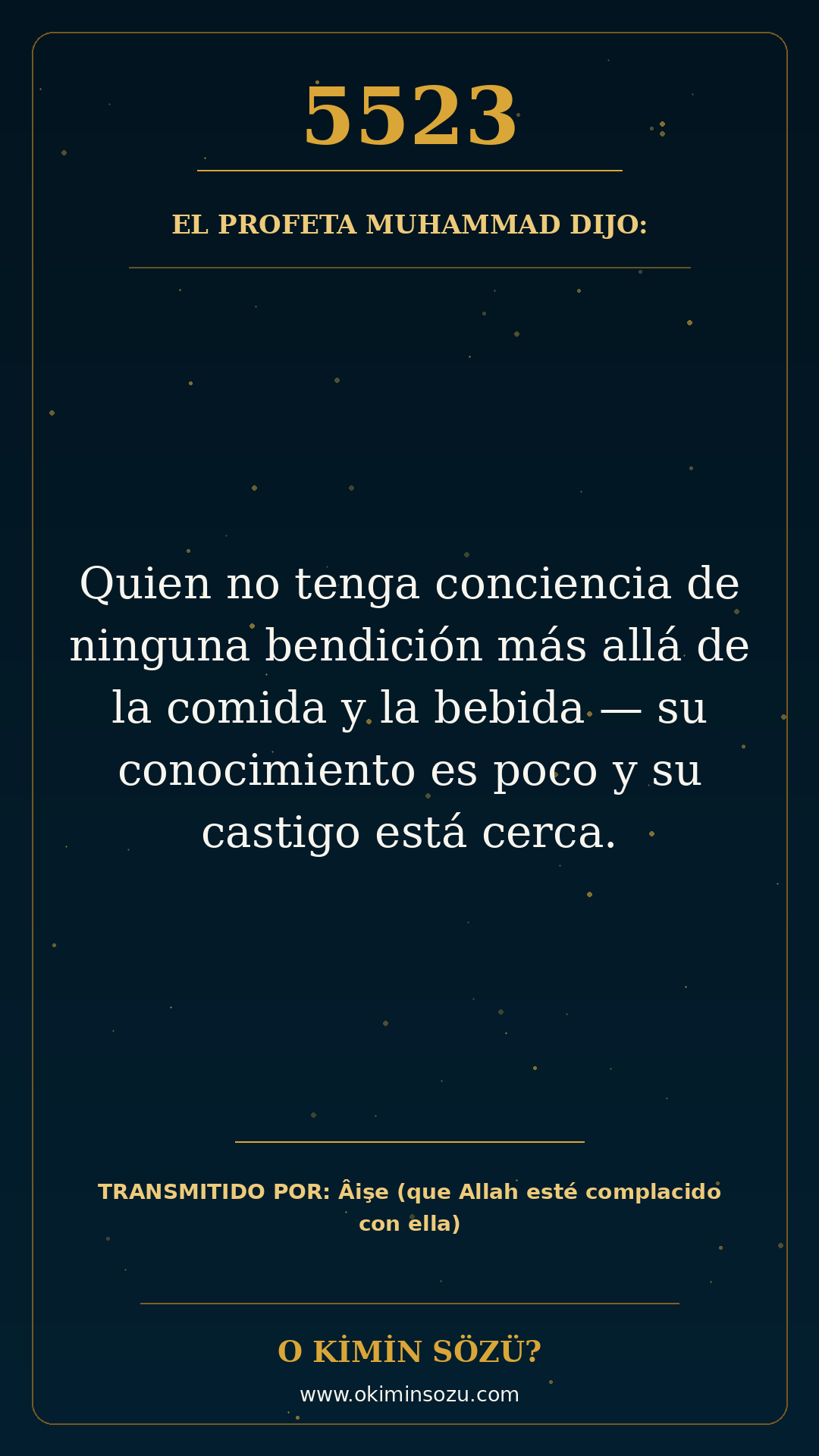 hadis 5523 es
