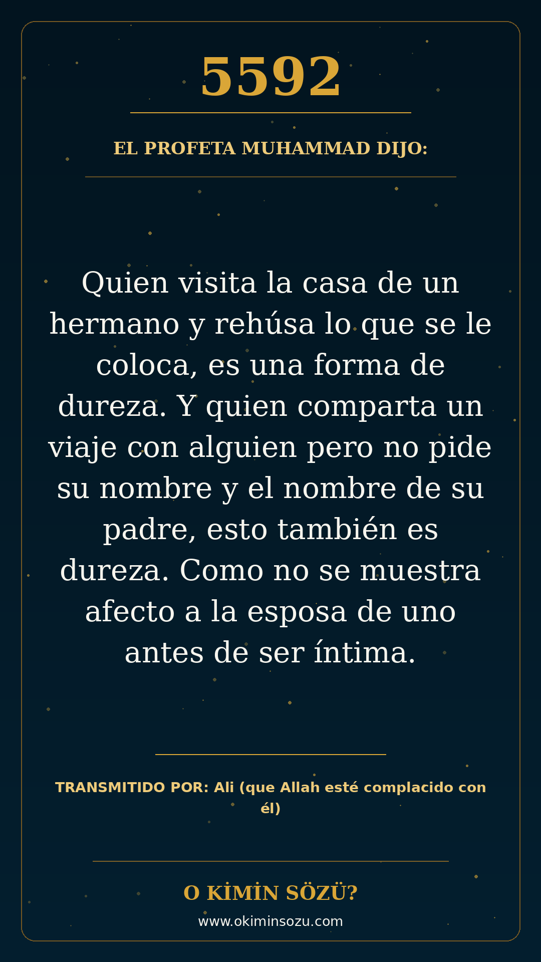 hadis 5592 es