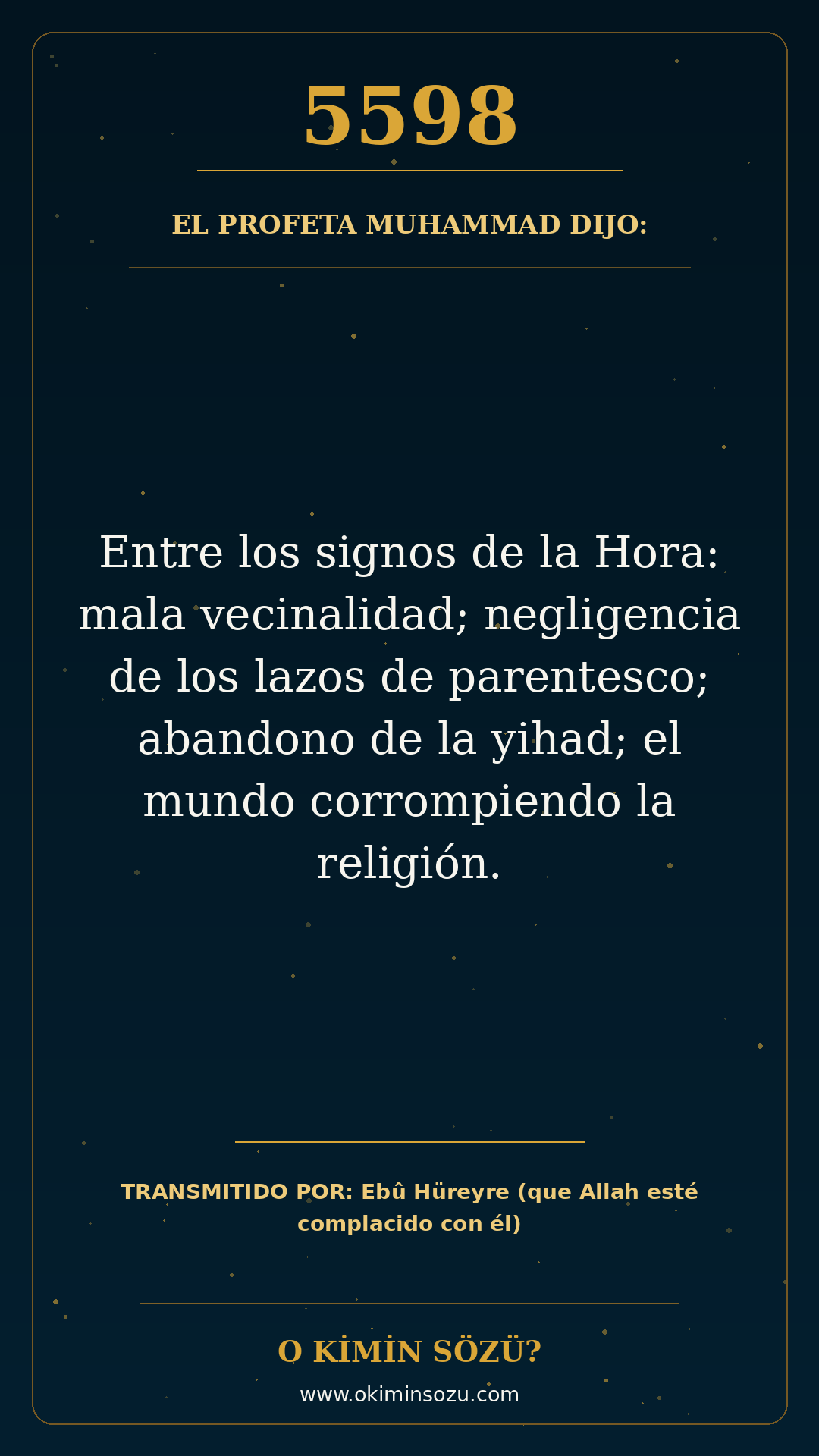 hadis 5598 es