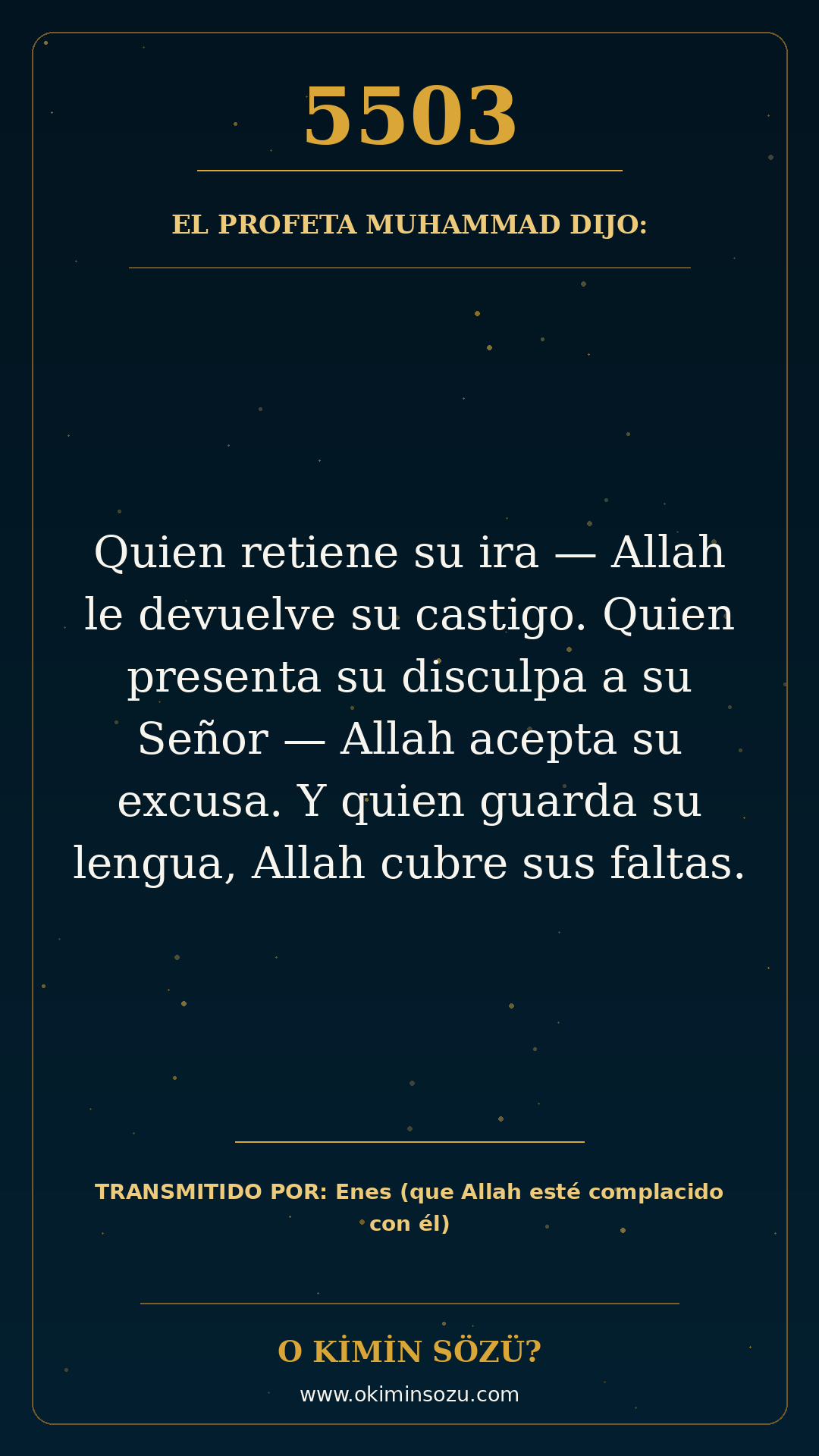 hadis 5503 es