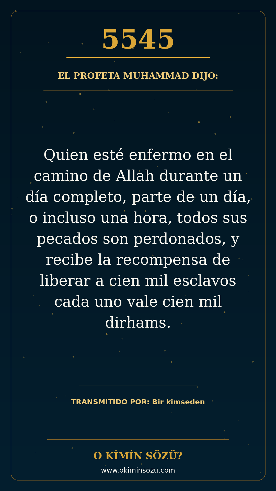 hadis 5545 es