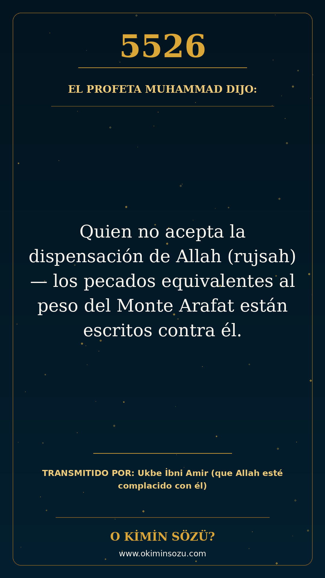 hadis 5526 es