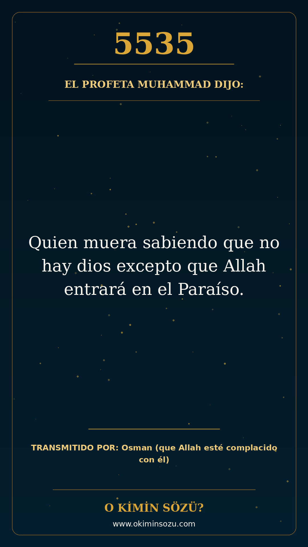 hadis 5535 es