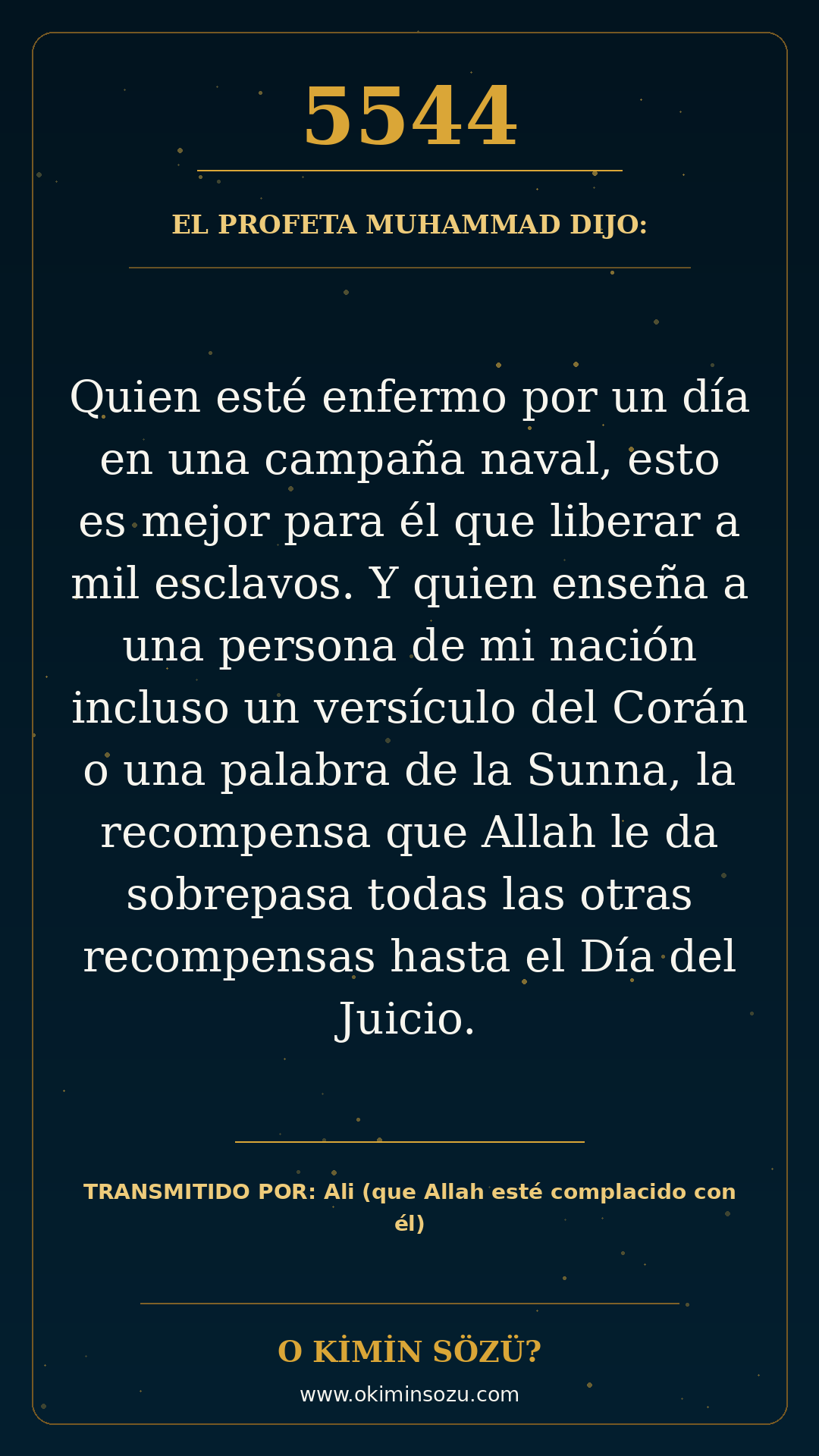 hadis 5544 es