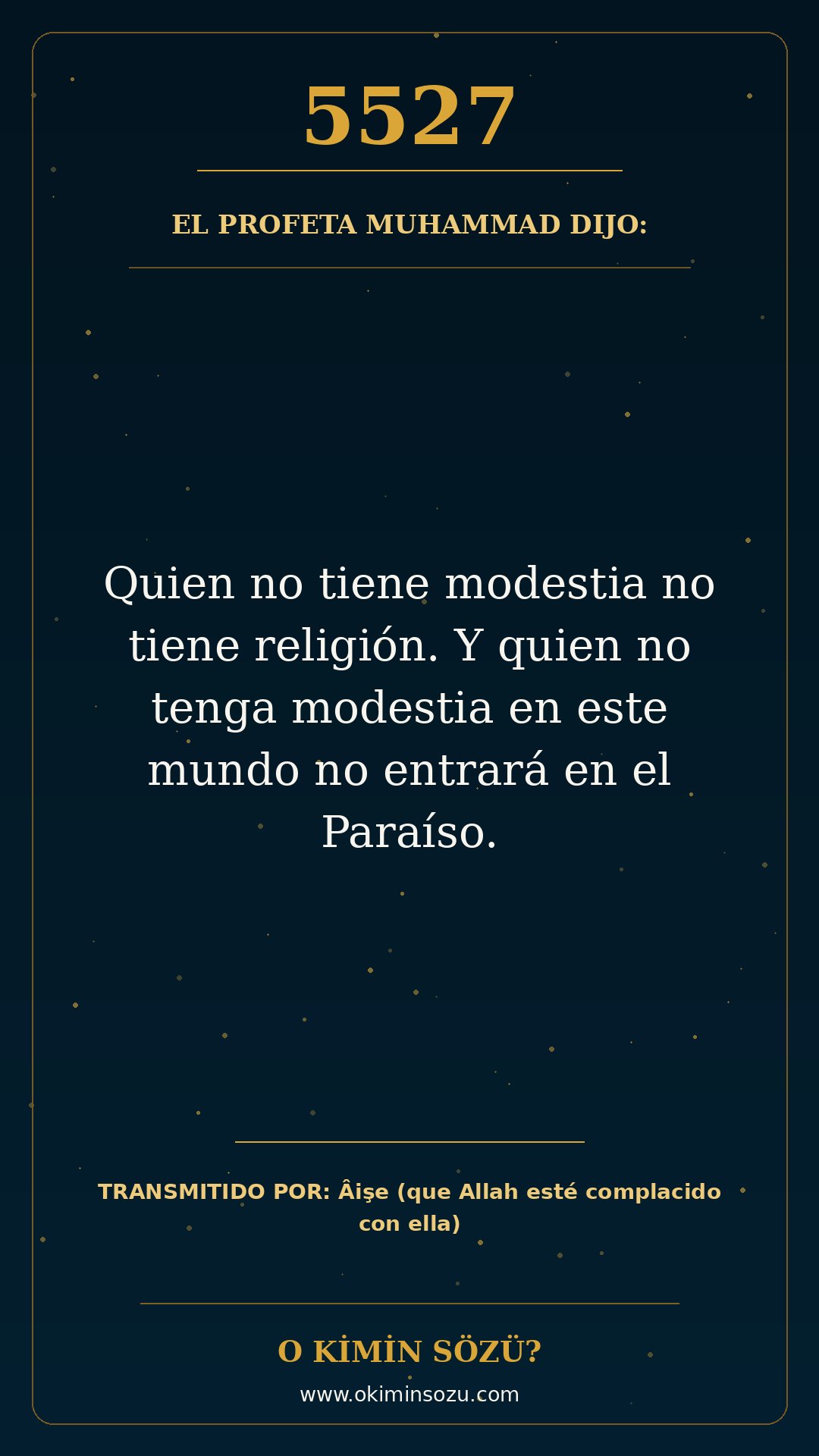 hadis 5527 es