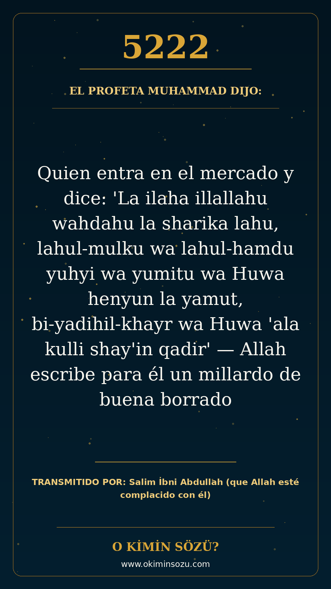 hadis 5222 es