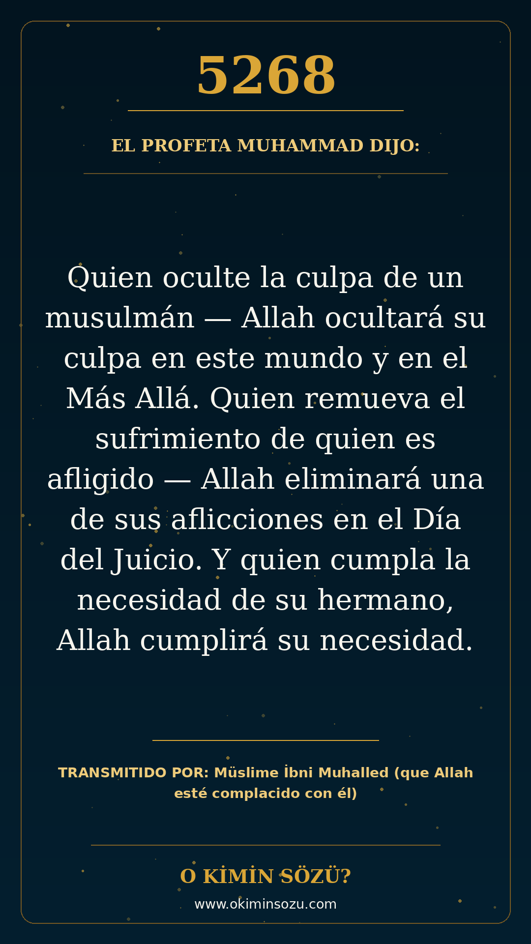hadis 5268 es