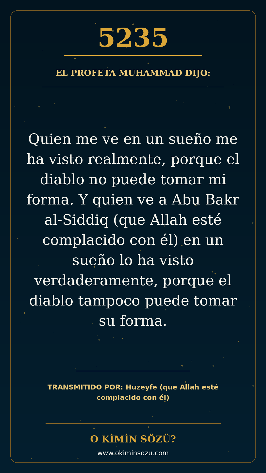 hadis 5235 es