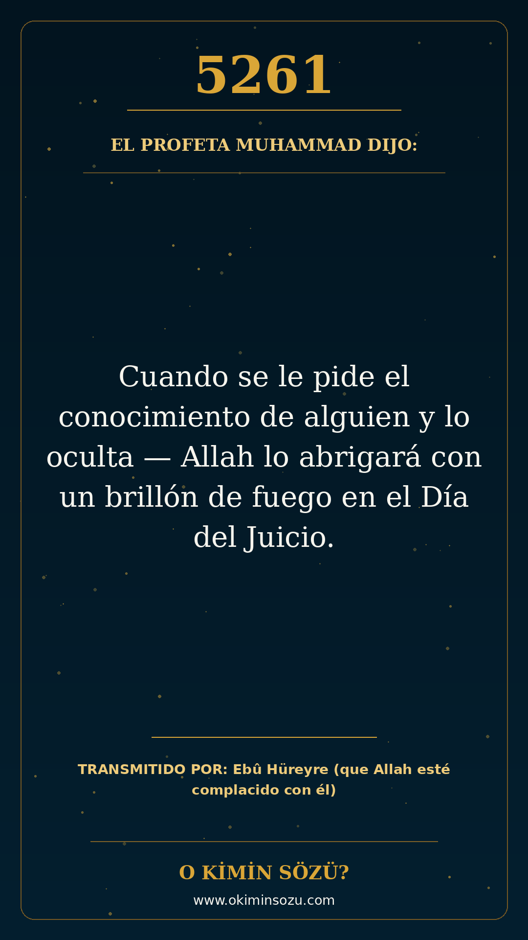 hadis 5261 es