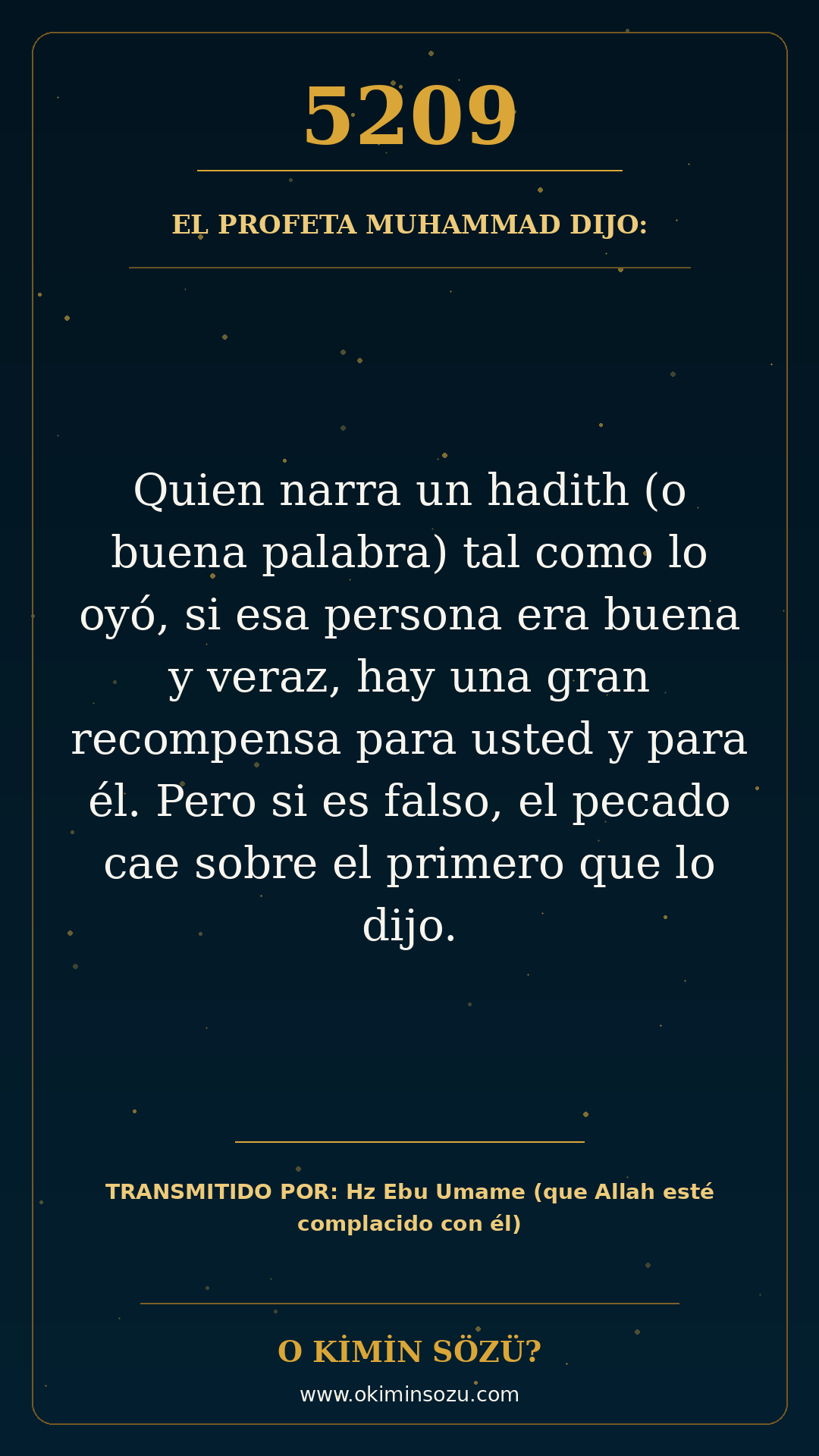 hadis 5209 es
