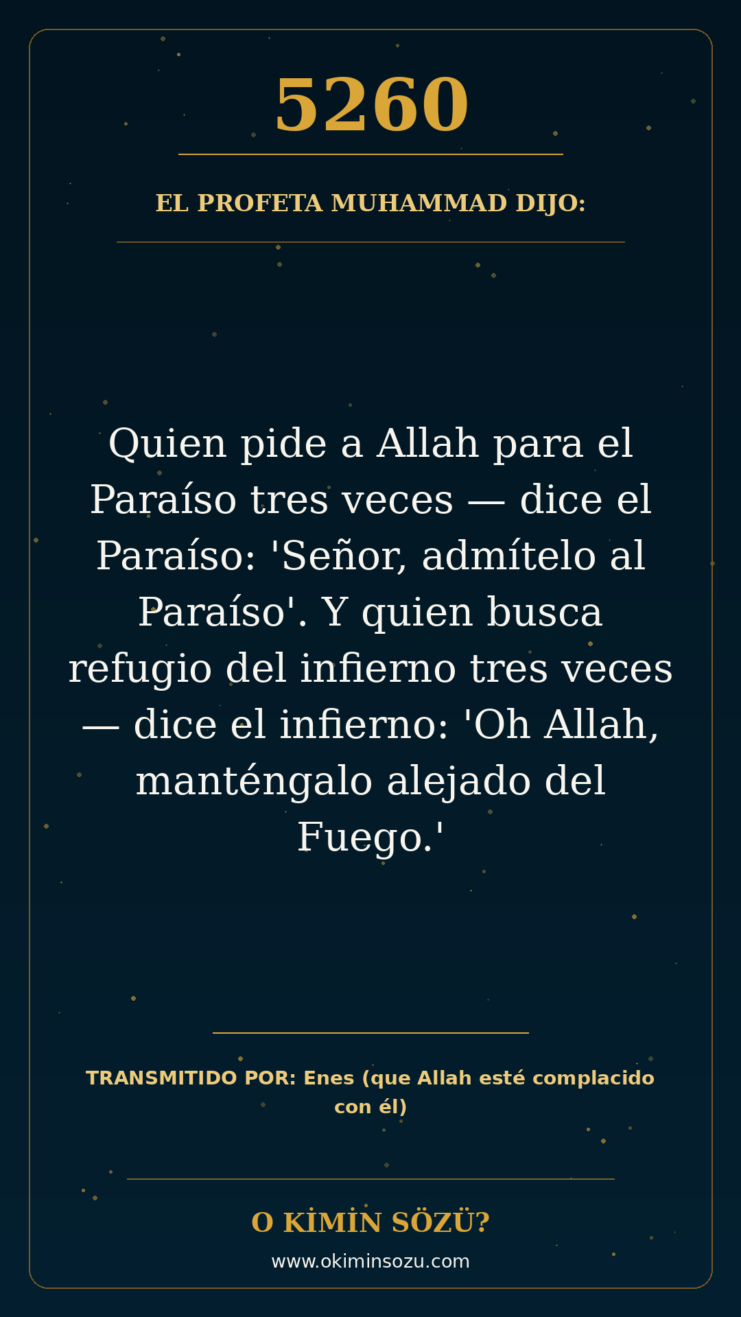 hadis 5260 es