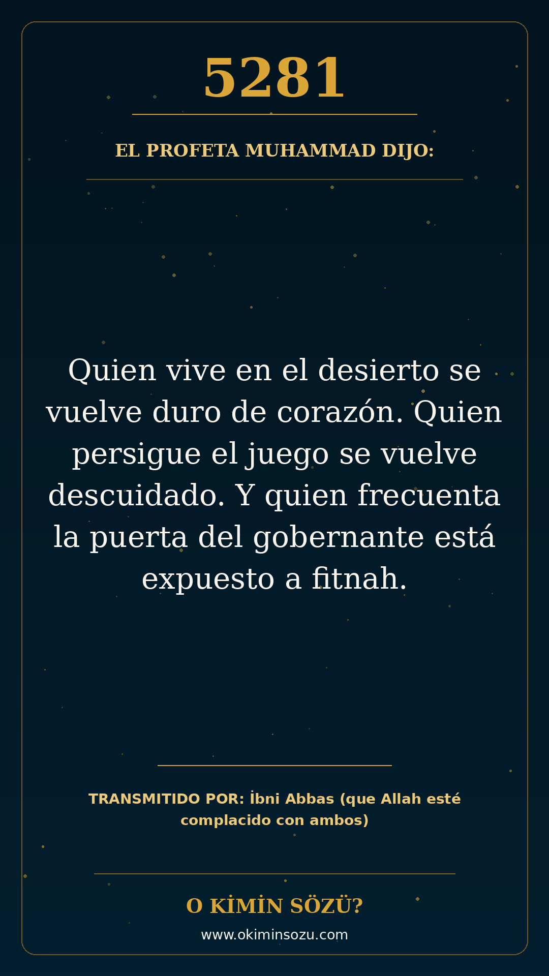 hadis 5281 es